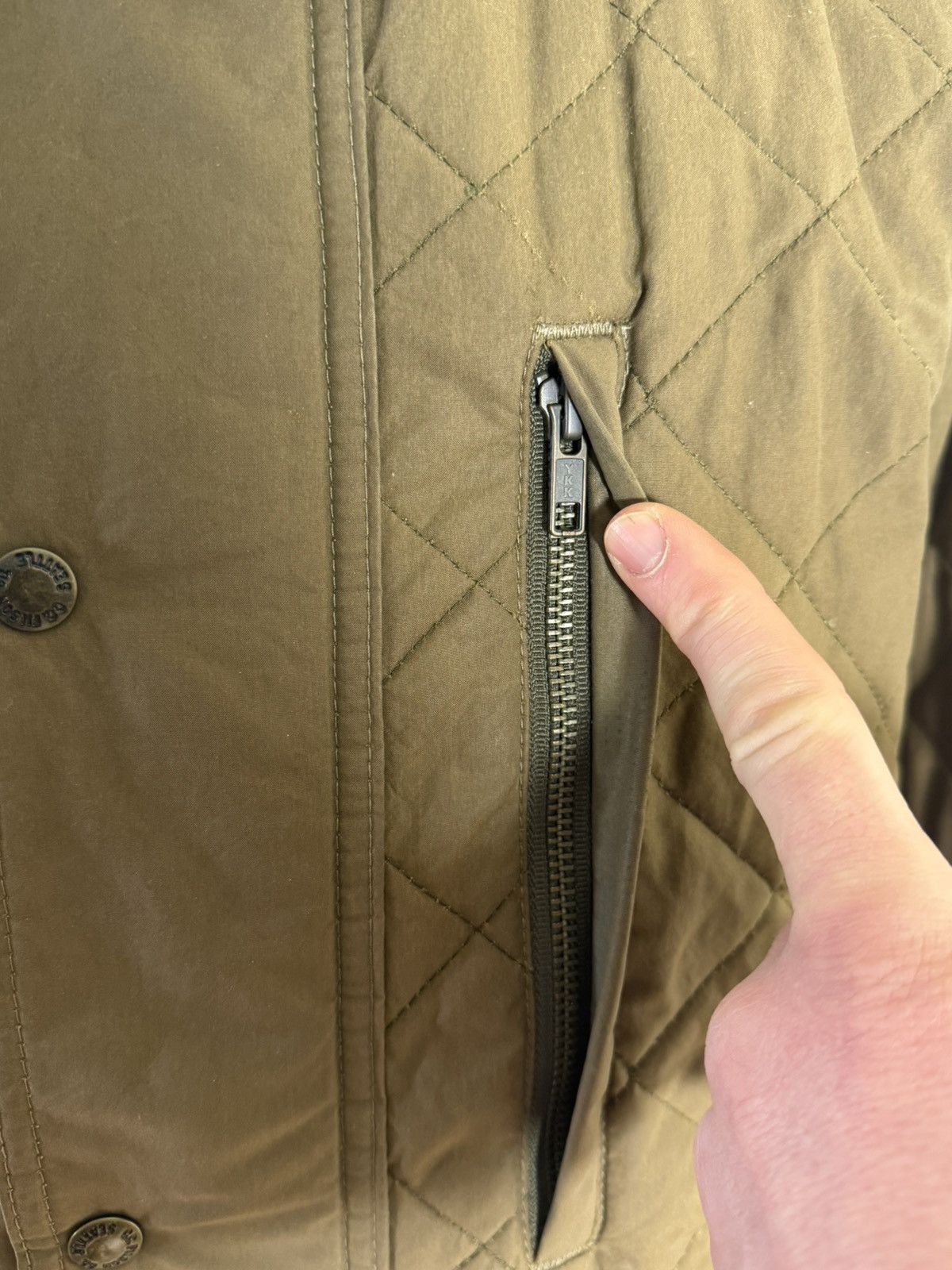 Filson Filson Quilted Field Jacket Marsh Olive Made in USA M Size US M / EU 48-50 / 2 - 4 Thumbnail