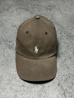 Vintage Polo Ralph Lauren Fly Fishing Bucket Hat RARE Brown