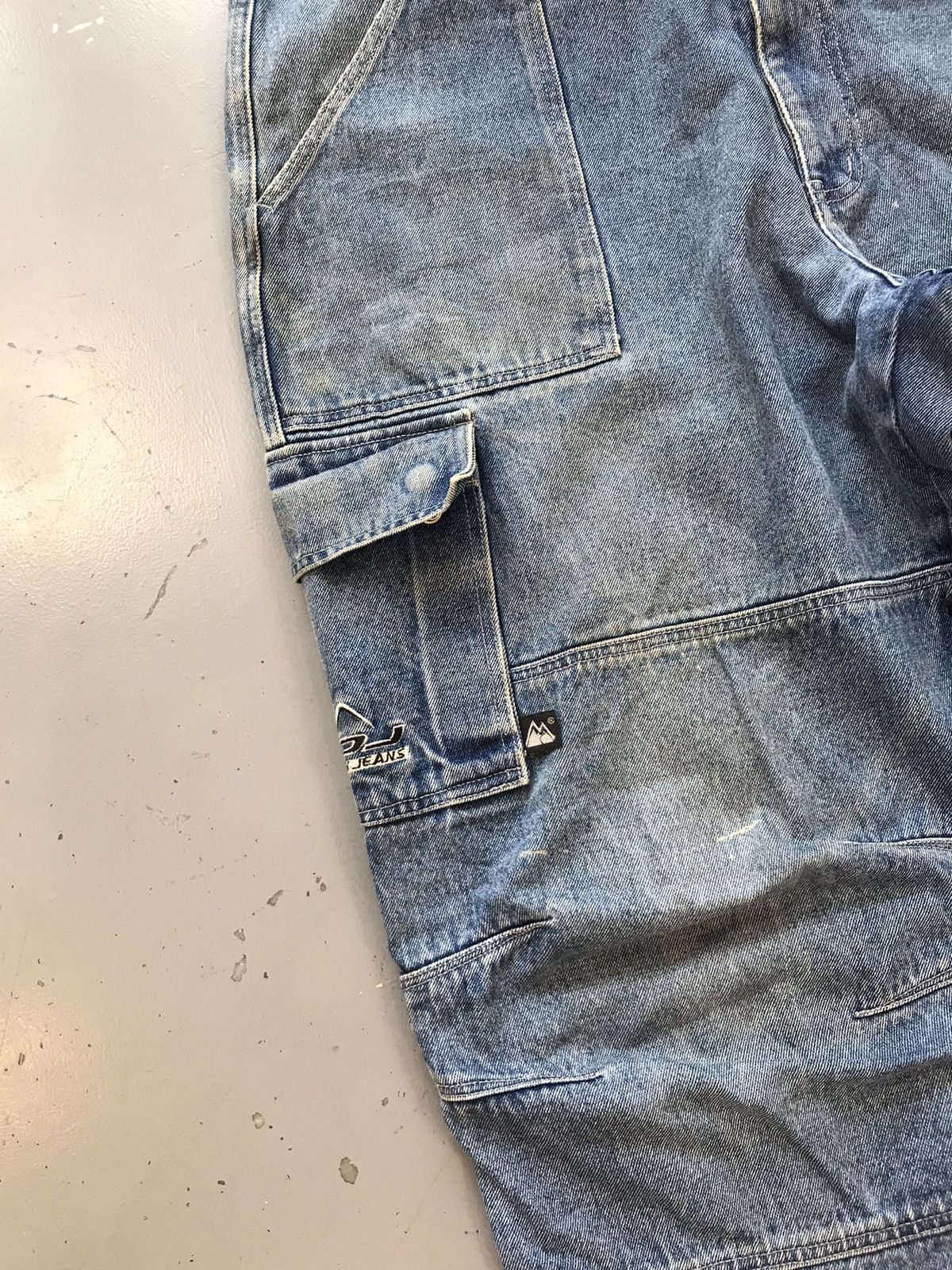 JNCO × Vintage Vintage first down multiple big pocket cargo denim Size US 40 / EU 56 - 5 Thumbnail