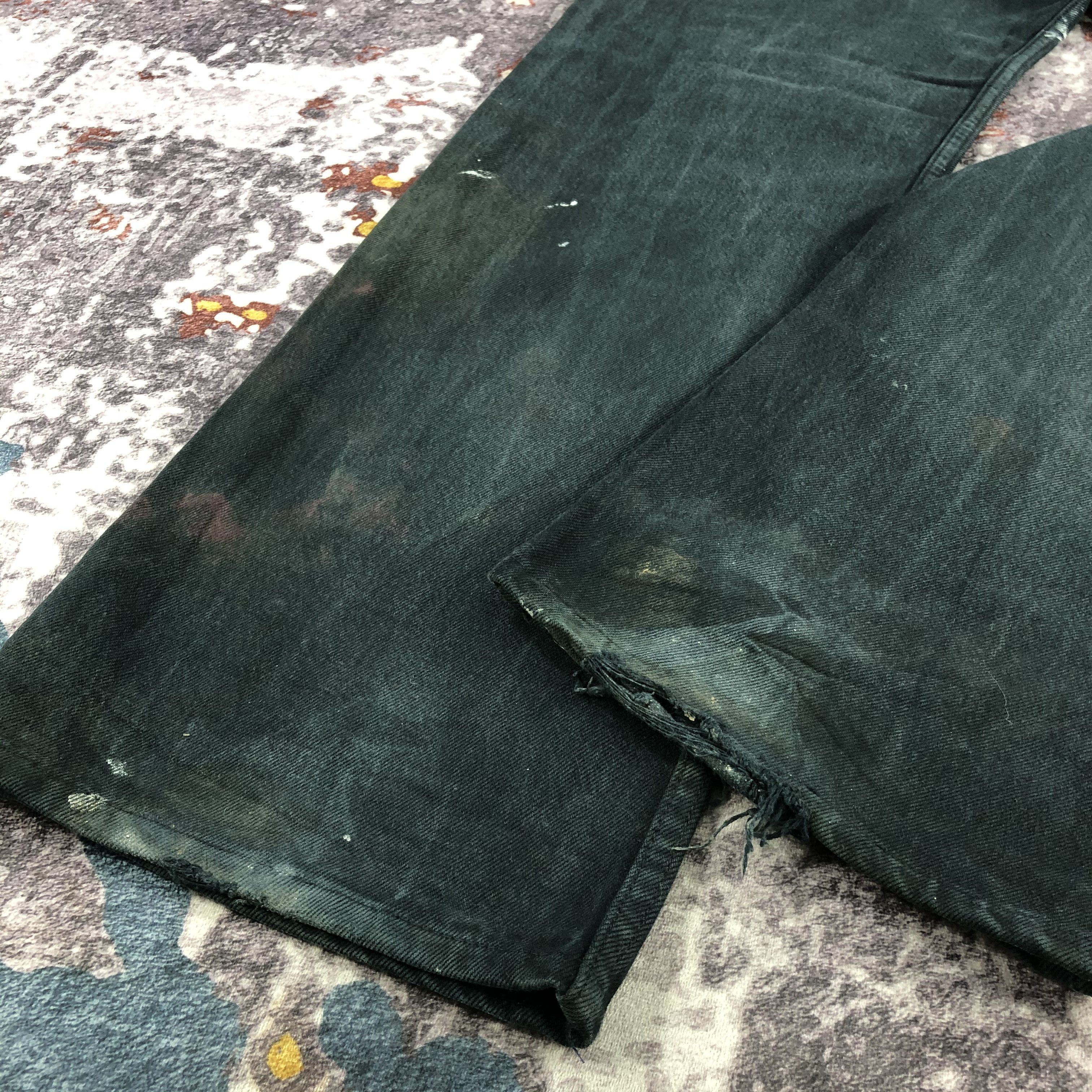 Levi's × Vintage Vintage 90s Levis 501 Painter Jeans-JM2641 Size US 37 - 4 Thumbnail