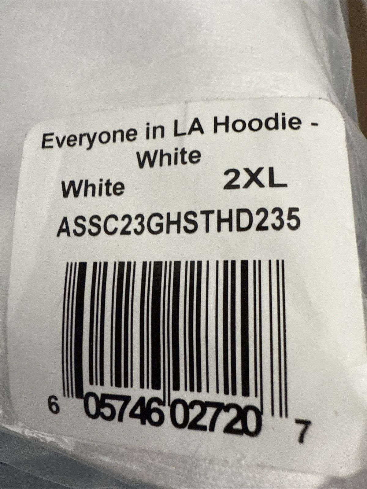 Anti Social Social Club Anti Social Social Club Everyone in LA Hoodie White 2XL Size US XXL / EU 58 / 5 - 6 Thumbnail