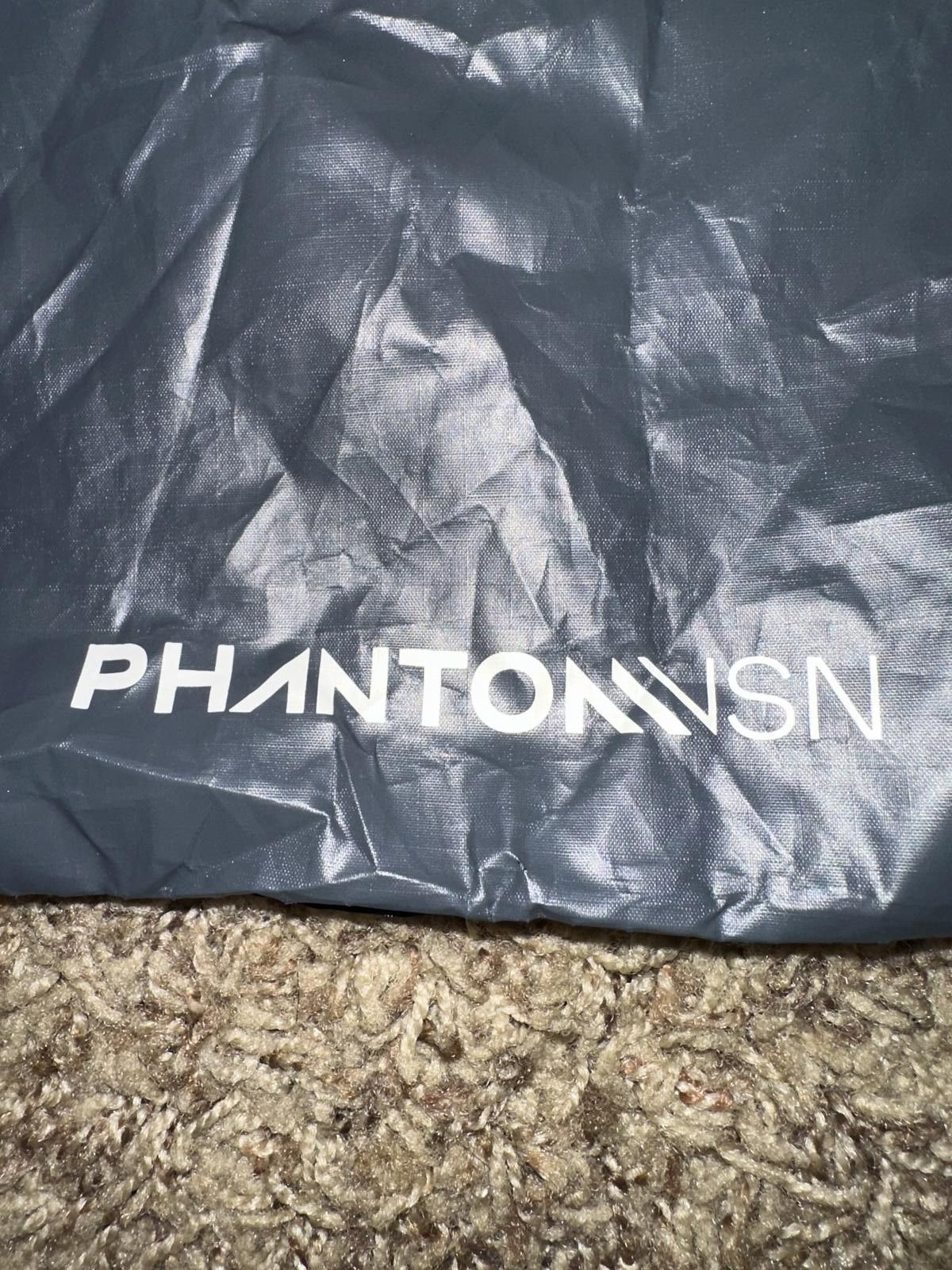 Nike Nike Phantom SN Black/White Soccer Cleat Dust Drawstring Bag Size ONE SIZE - 5 Thumbnail