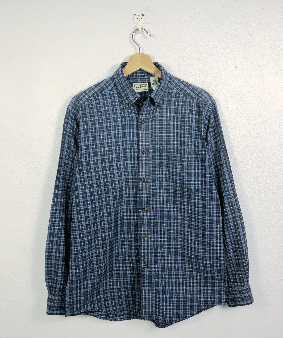 L.L. Bean Rare Vintage L.L. Bean Checkered Button Ups Flannel Shirt Size US S / EU 44-46 / 1 - 1 Thumbnail