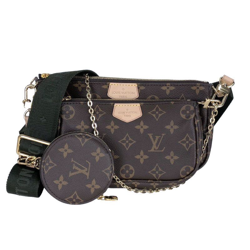 Louis Vuitton Multi Pochette Accessoires Monogram Canvas Shoulder Bag