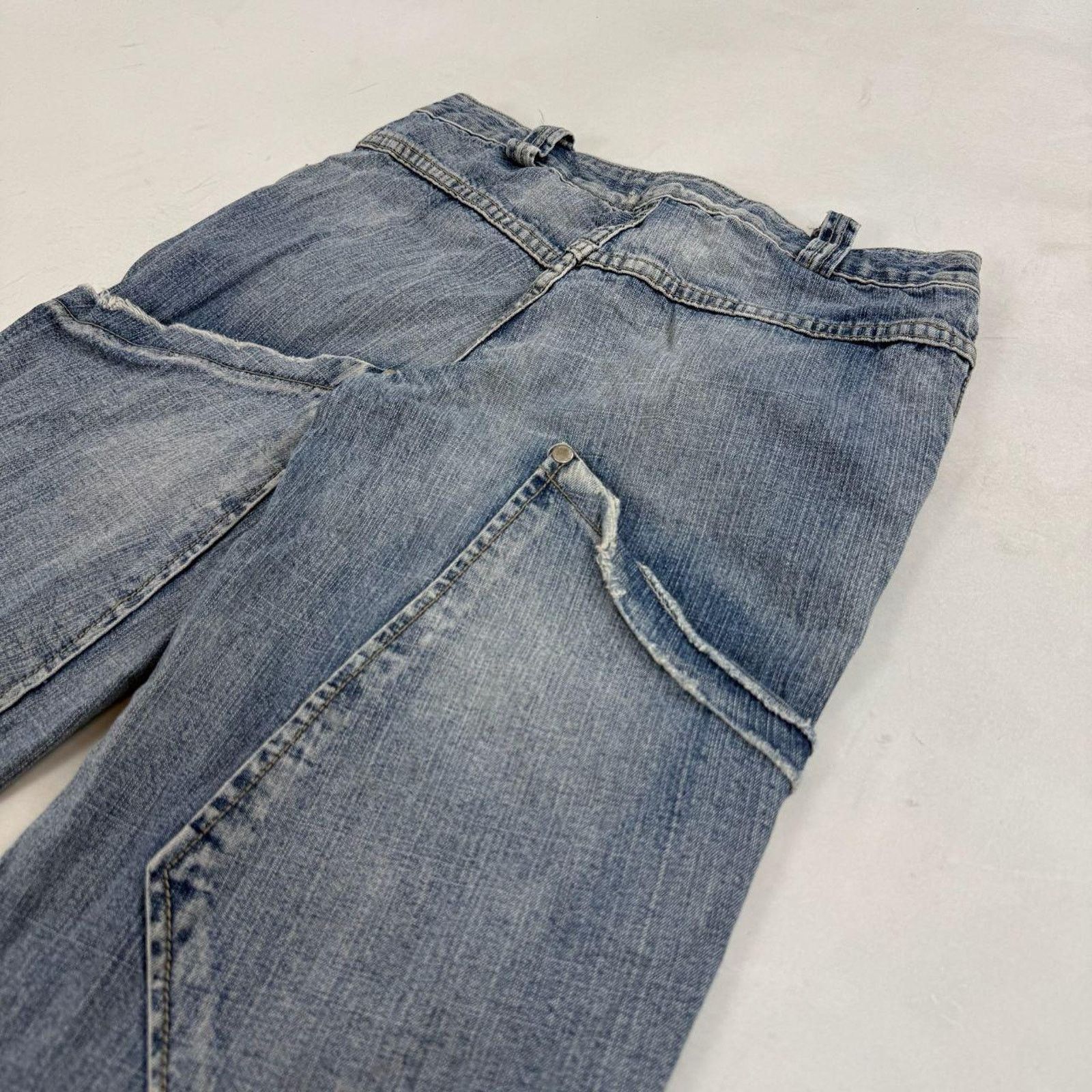 Japanese Brand × Le Grande Bleu (L.G.B.) × Vintage Vintage y2k faded archive baggy bootcut grunge skater jeans Size US 38 / EU 54 - 2 Thumbnail