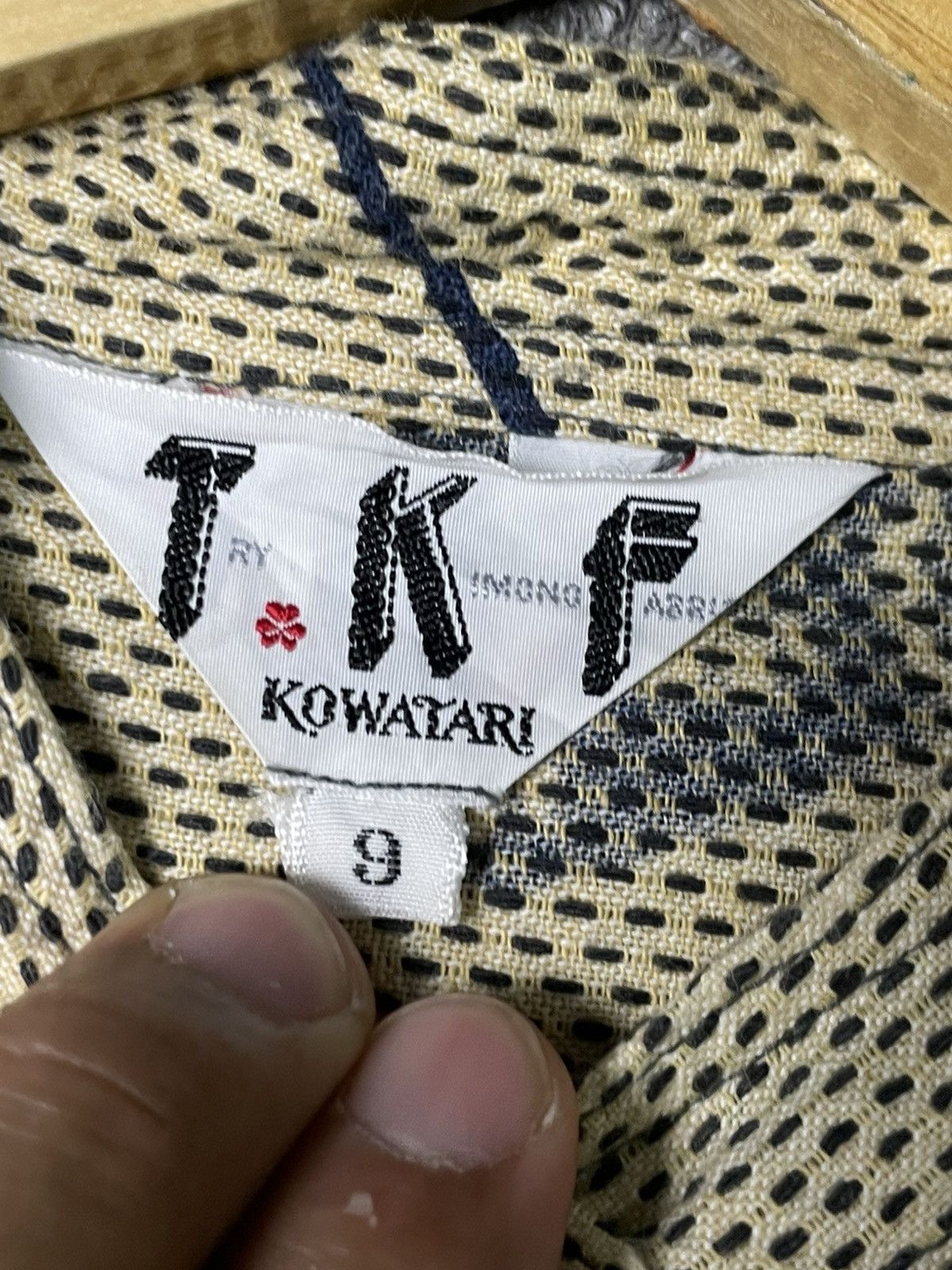 Japanese Brand × Vintage Kowatari Brand Hand Printed Button Up Shirts (77) Size US XXS / EU 40 - 8 Thumbnail