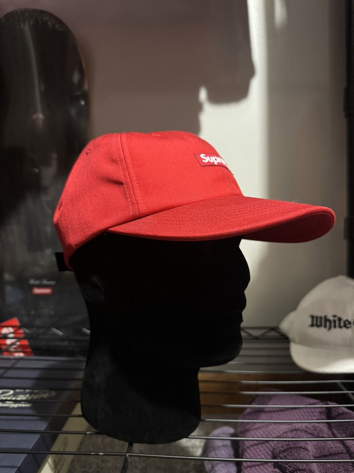 Supreme Supreme Cordura Small Box 6-Panel Red Size ONE SIZE - 8 Thumbnail