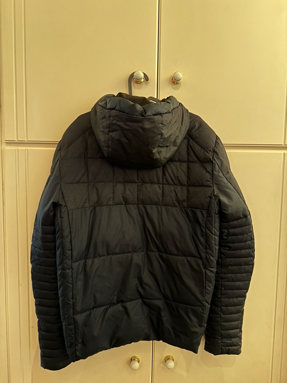 Calvin Klein Calvin Klein Jeans Blue/Black Hooded Puffer Jacket Size US L / EU 52-54 / 3 - 2 Thumbnail