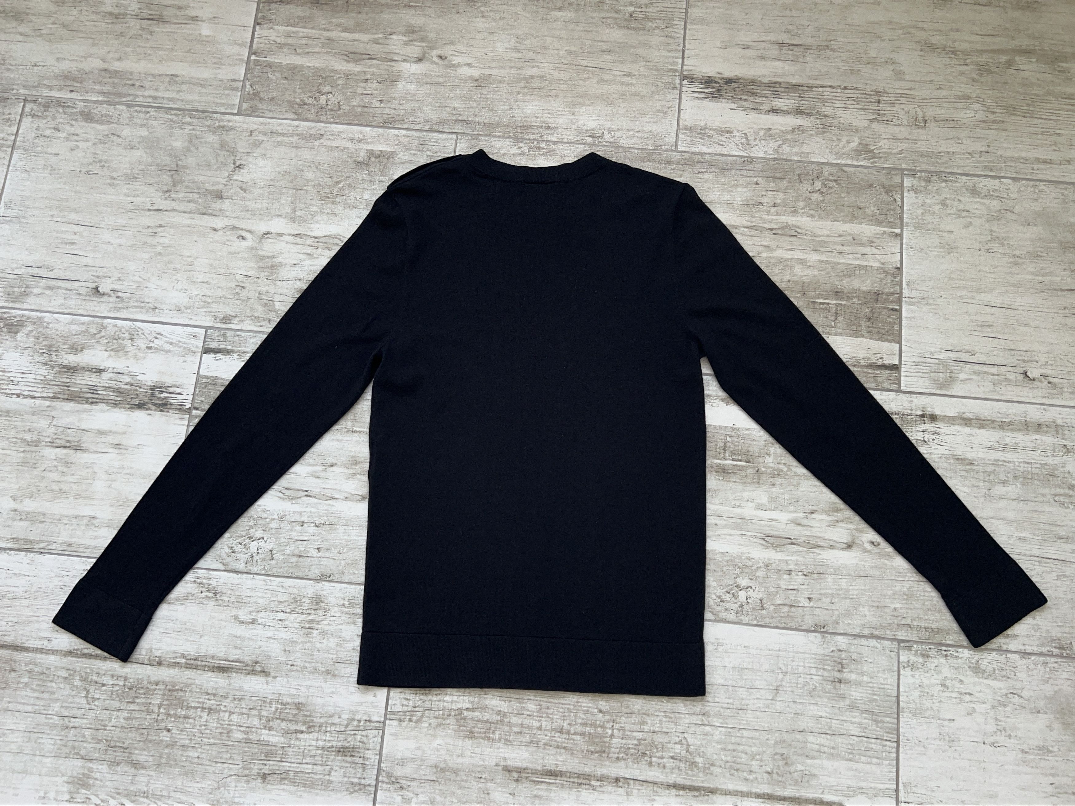 Chanel Womens Chanel Button Logo Black Authentic Sweater Pullover Size S / US 4 / IT 40 - 11 Thumbnail
