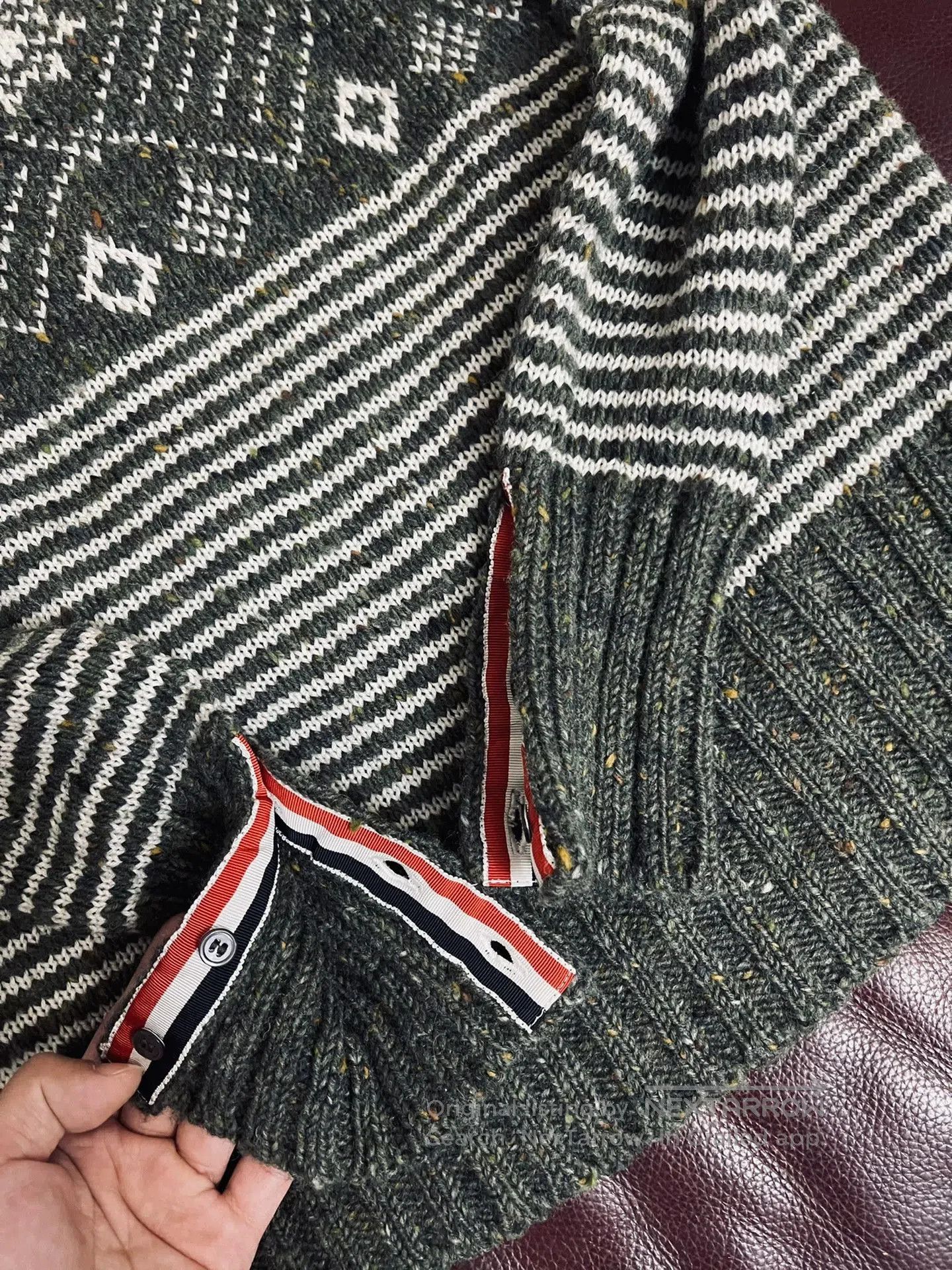 Thom Browne Thom Browne Wool Sweater for Men and Women. Size US M / EU 48-50 / 2 - 3 Thumbnail
