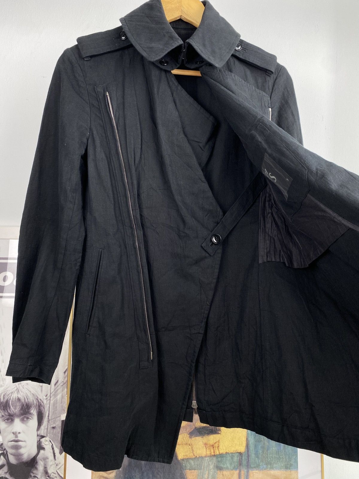 Yohji Yamamoto Y’s Asymmetrical Zipper Jacket Size US S / EU 44-46 / 1 - 6 Thumbnail