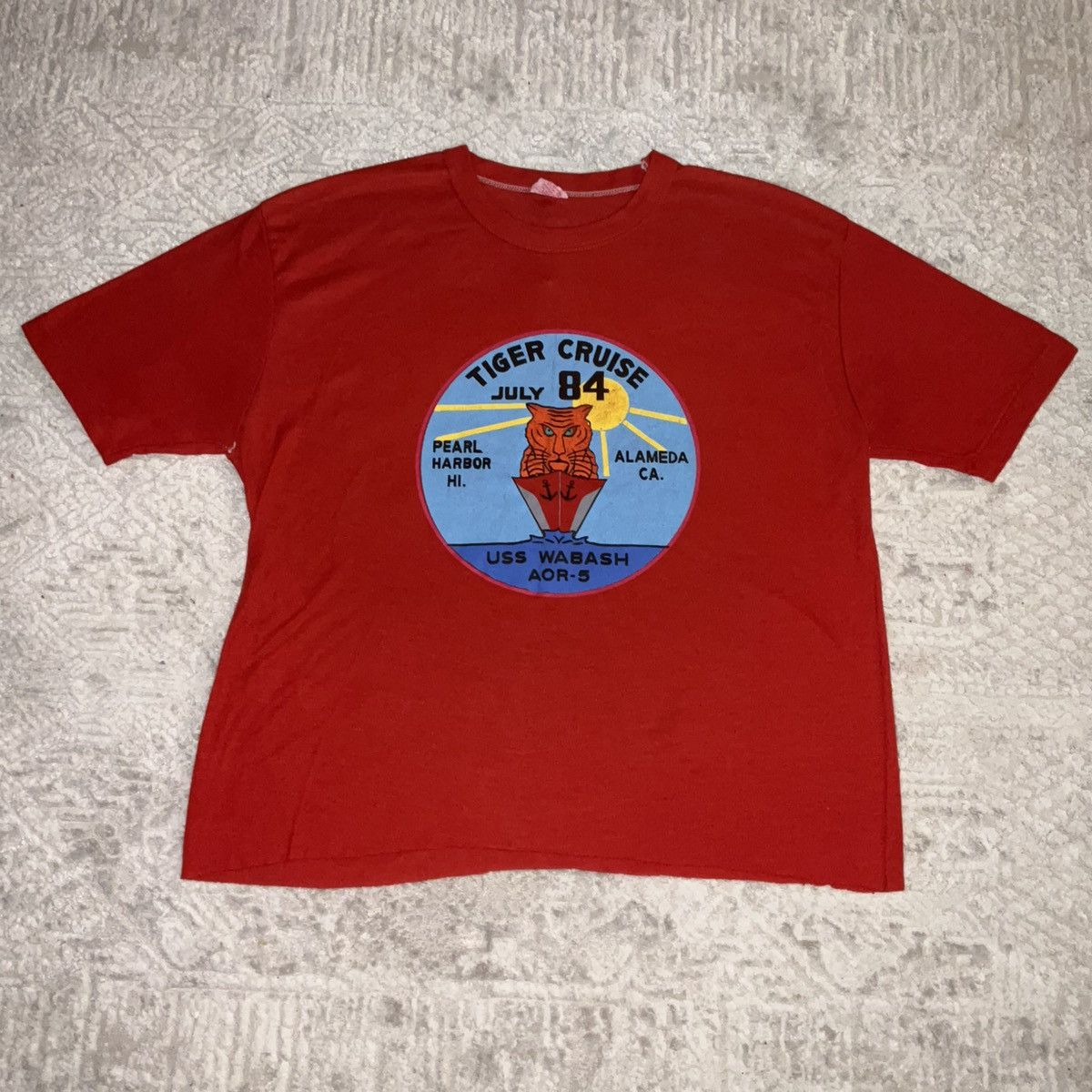 Vintage Vintage Pearl Harbor Tiger Cruise T-shirt Size US S / EU 44-46 / 1 - 1 Thumbnail