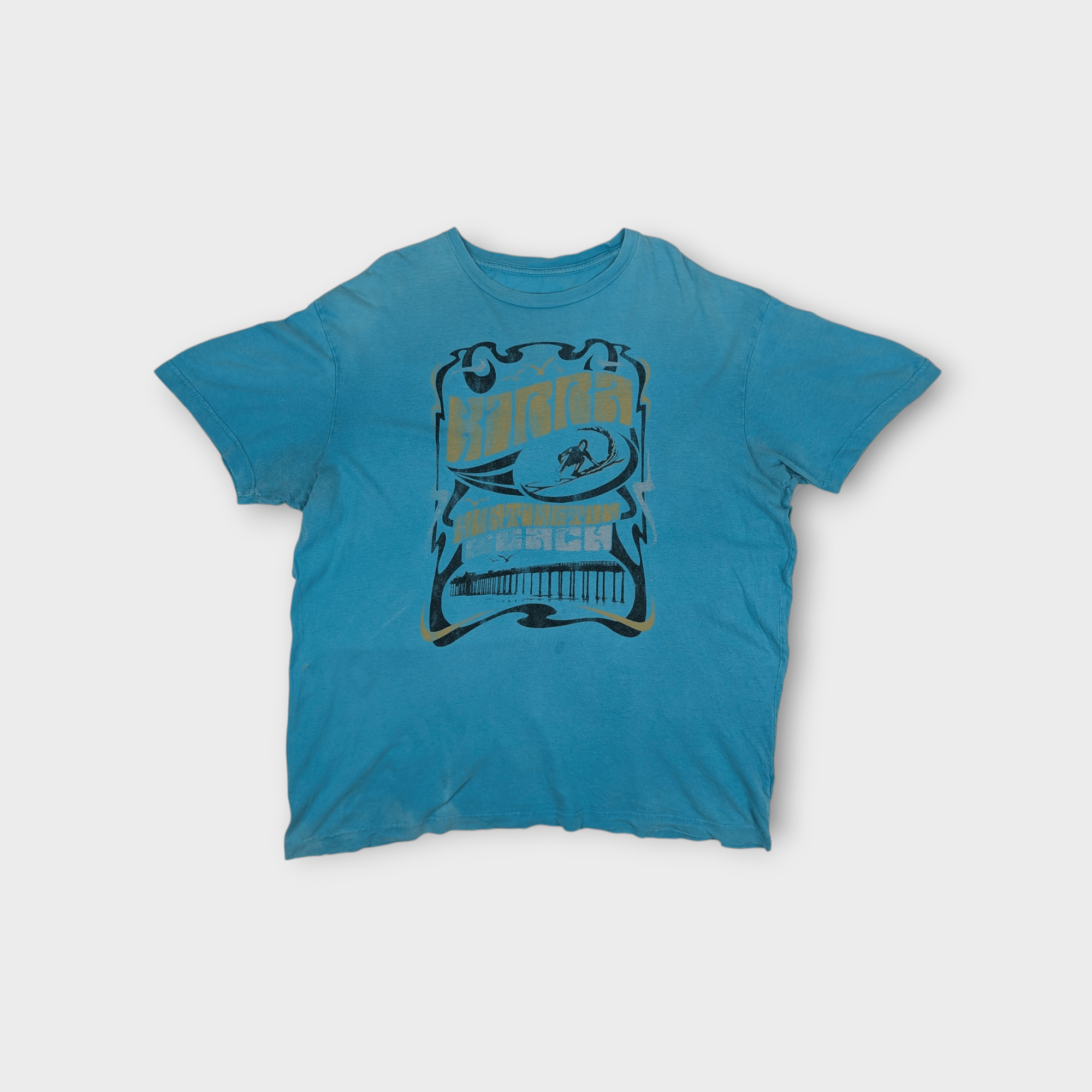 Kirra 2000's KIRRA Surf Huntington Beach Made In USA T-Shirt Size US XL / EU 56 / 4 - 1 Thumbnail