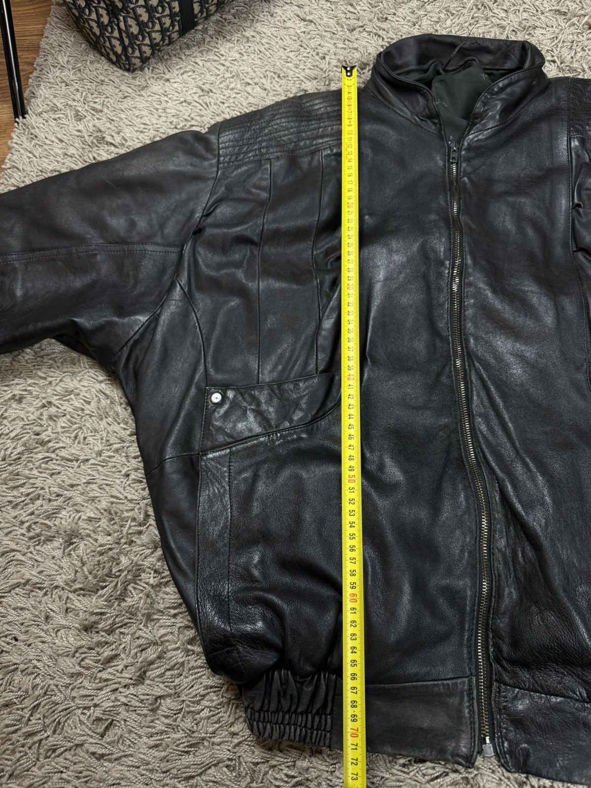 Yves Saint Laurent Vintage leather jacket Yves Saint Laurent original item Size US XL / EU 56 / 4 - 5 Thumbnail