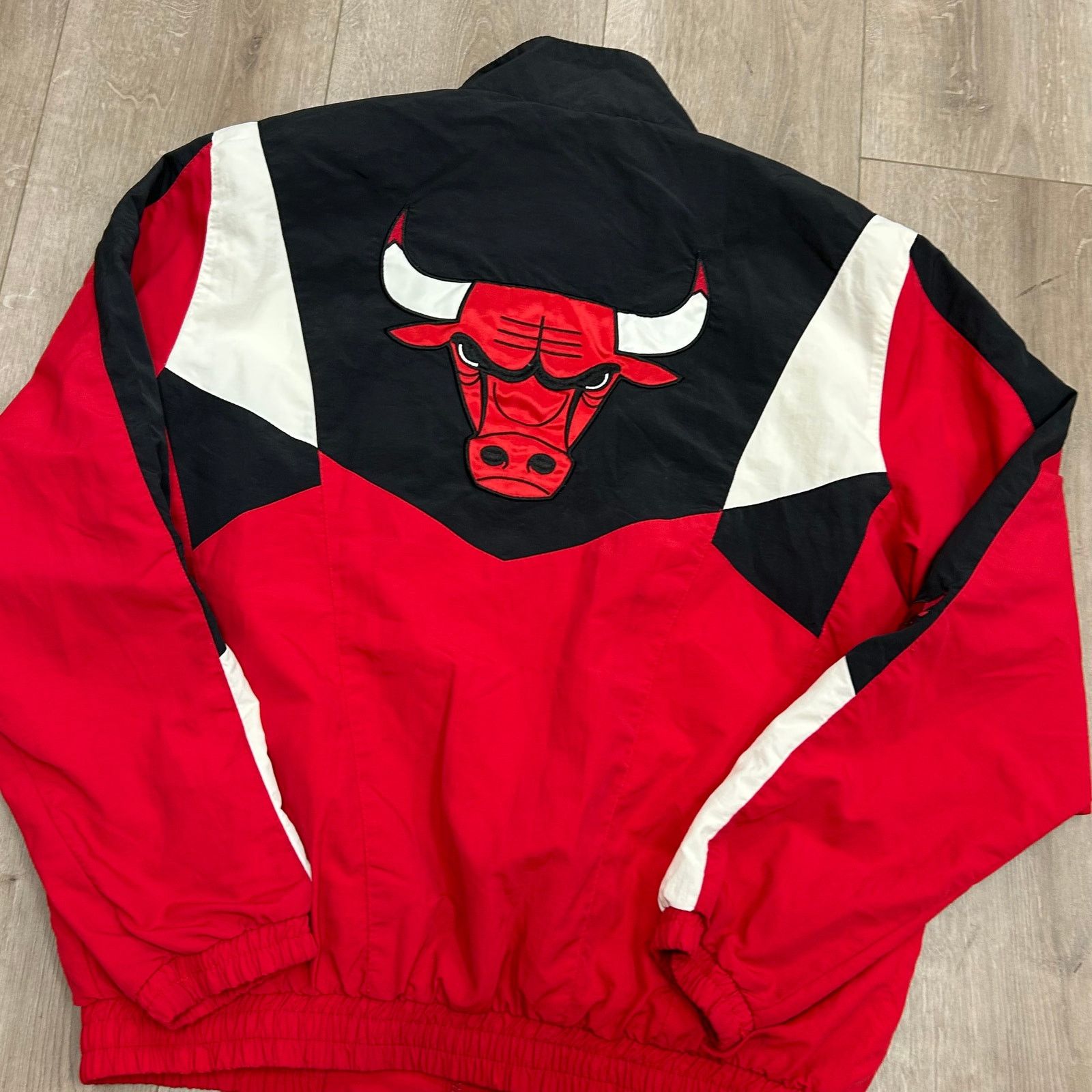 Starter Starter Black Chicago Bulls windbreaker Warm Up jacket M Size US M / EU 48-50 / 2 - 2 Thumbnail