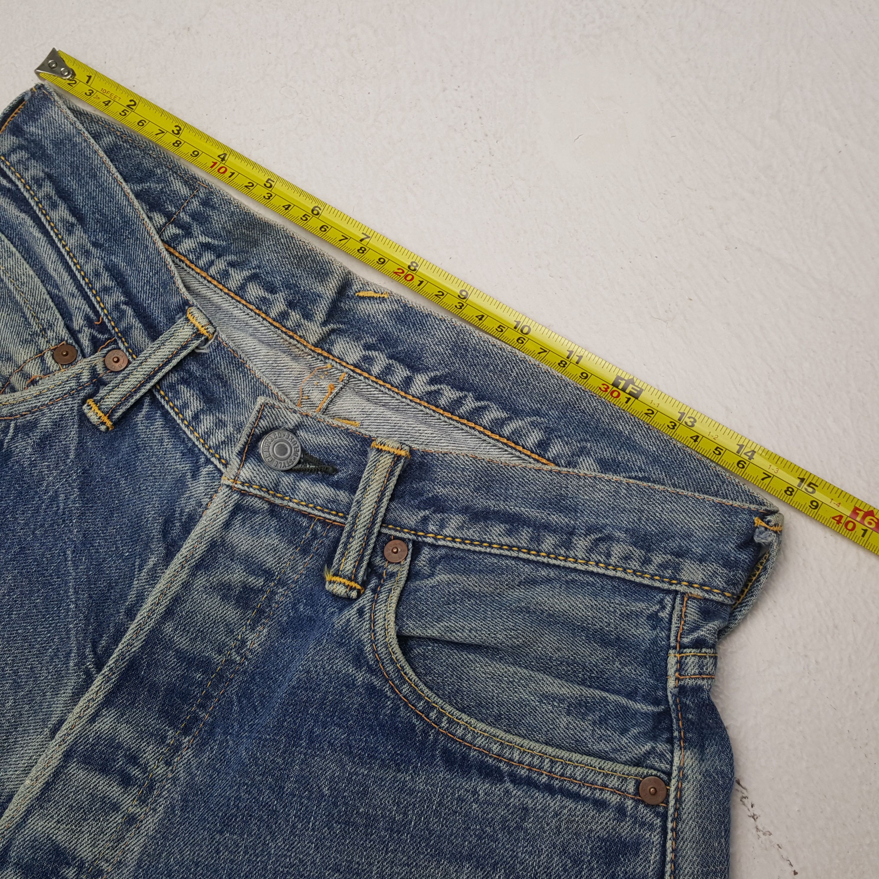 Evisu Evisu Japanese Brand Streetwear Custom Daicock Jeans RR9 Size US 30 / EU 46 - 7 Thumbnail