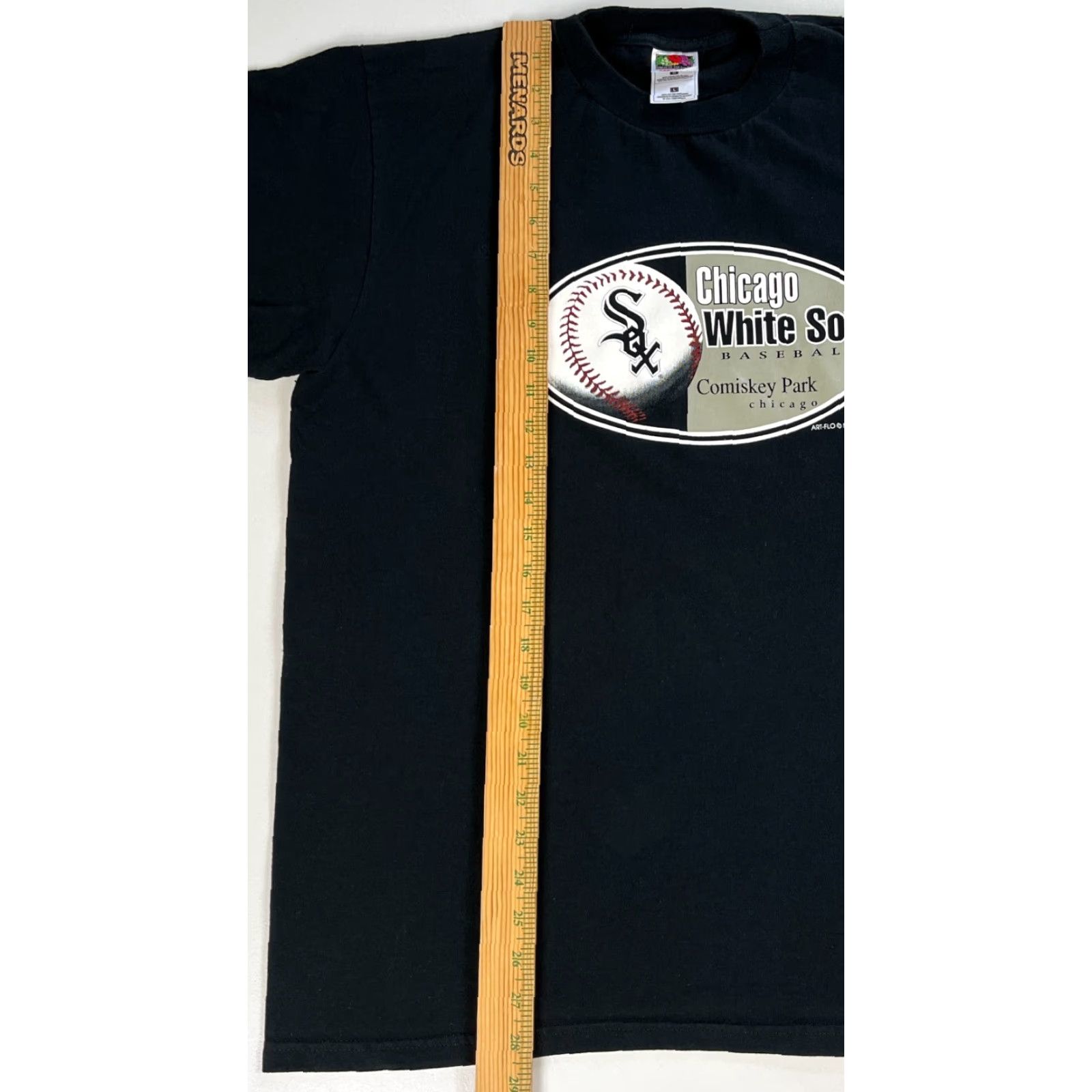 Fruit Of The Loom VINTAGE Men's Chicago White Sox Comiskey Park T-Shirt Sz L Shirt Size US L / EU 52-54 / 3 - 6 Thumbnail