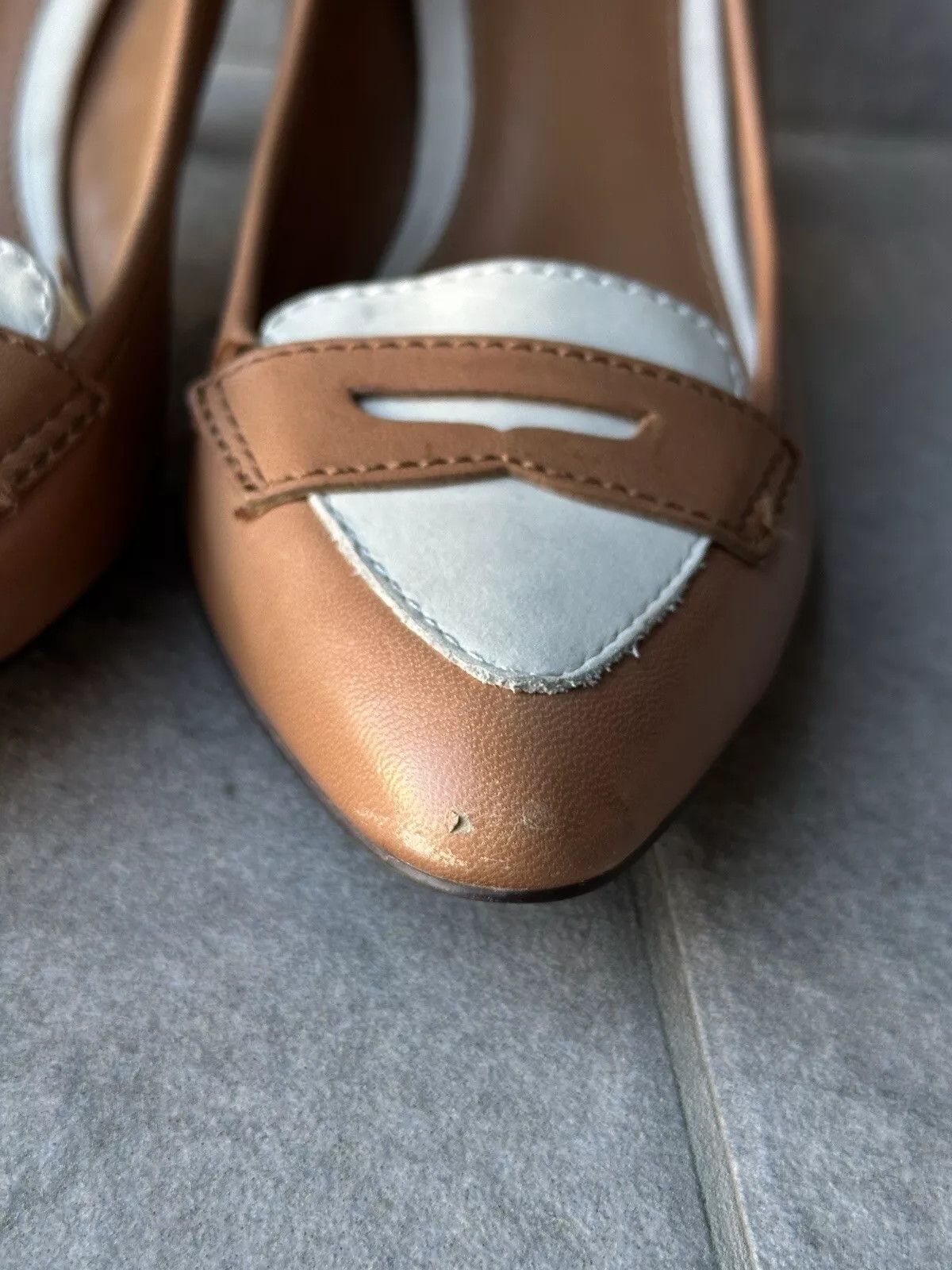 Polo Ralph Lauren Lauren Polo Ralph Lauren Heels Leathers Brown Shoes Size US 7 / IT 37 - 7 Thumbnail