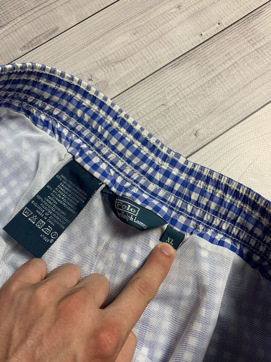 Vintage Polo Ralph Lauren plaid shorts Size XL Size US 36 / EU 52 - 6 Thumbnail