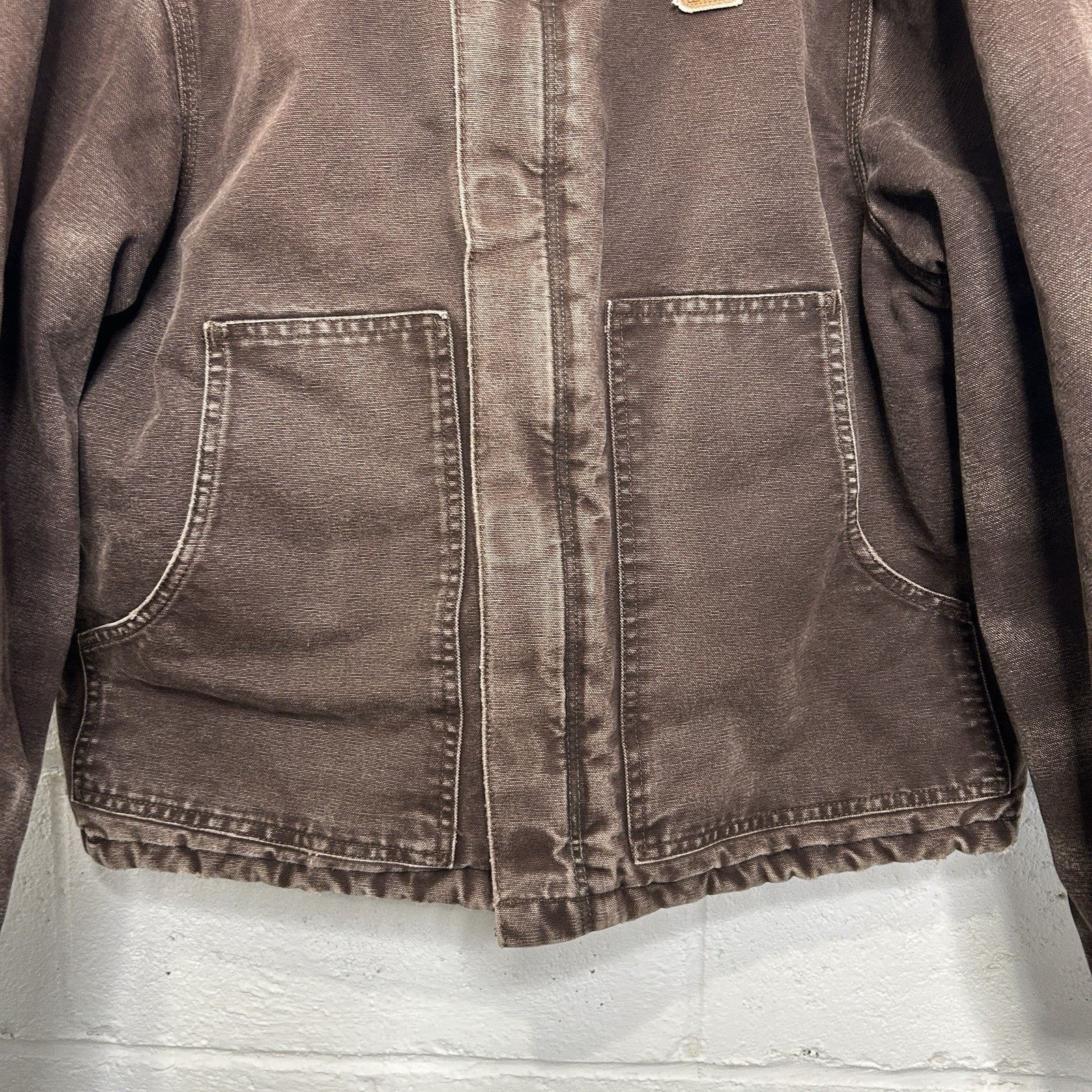 Carhartt Vintage Carhartt Quilted Traditional Jacket “Dark Brown” J22 Size US L / EU 52-54 / 3 - 4 Thumbnail