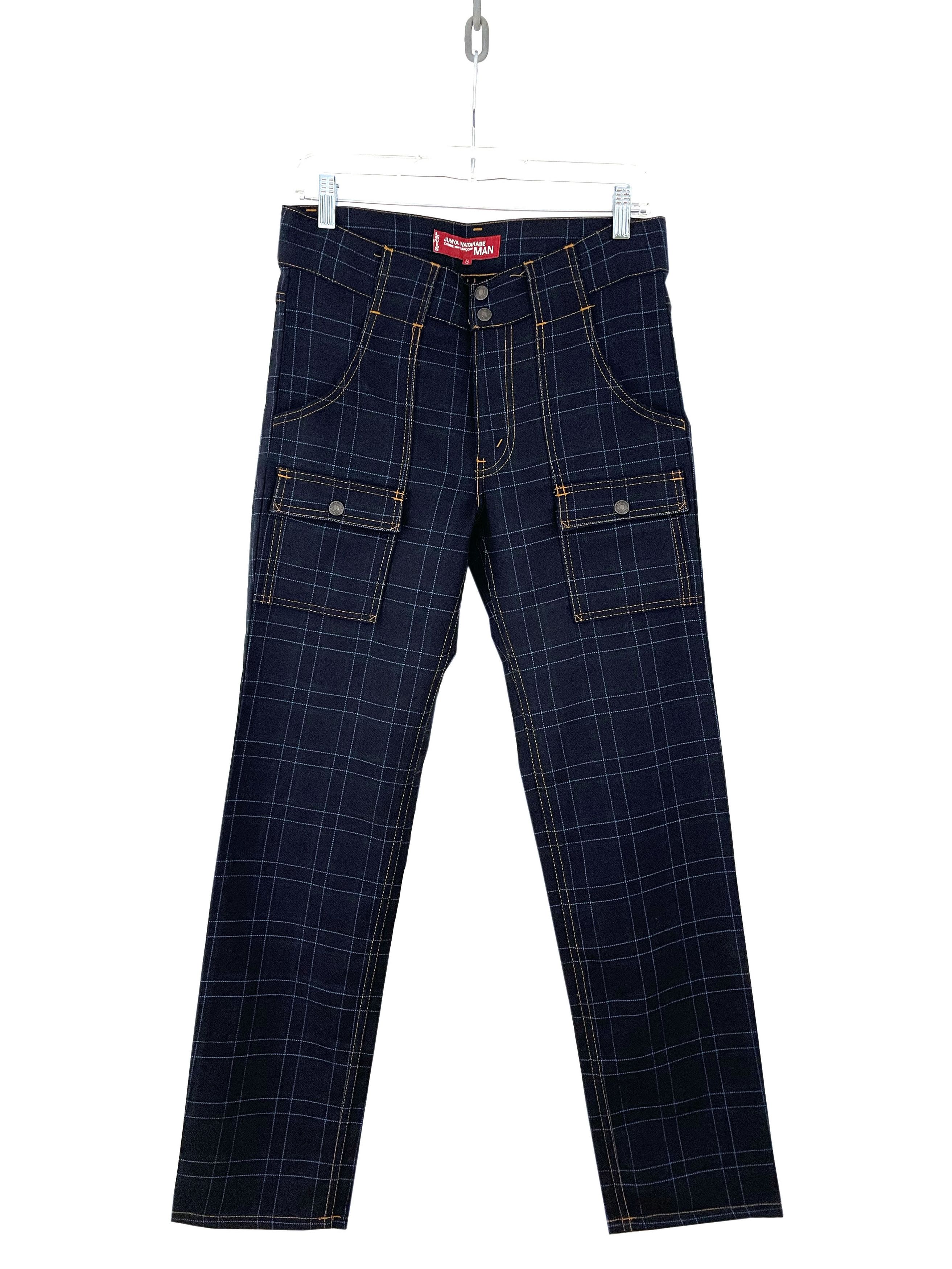 Junya Watanabe × Levi's 2002 Checkered Wool Pants Size US 32 / EU 48 - 1 Thumbnail