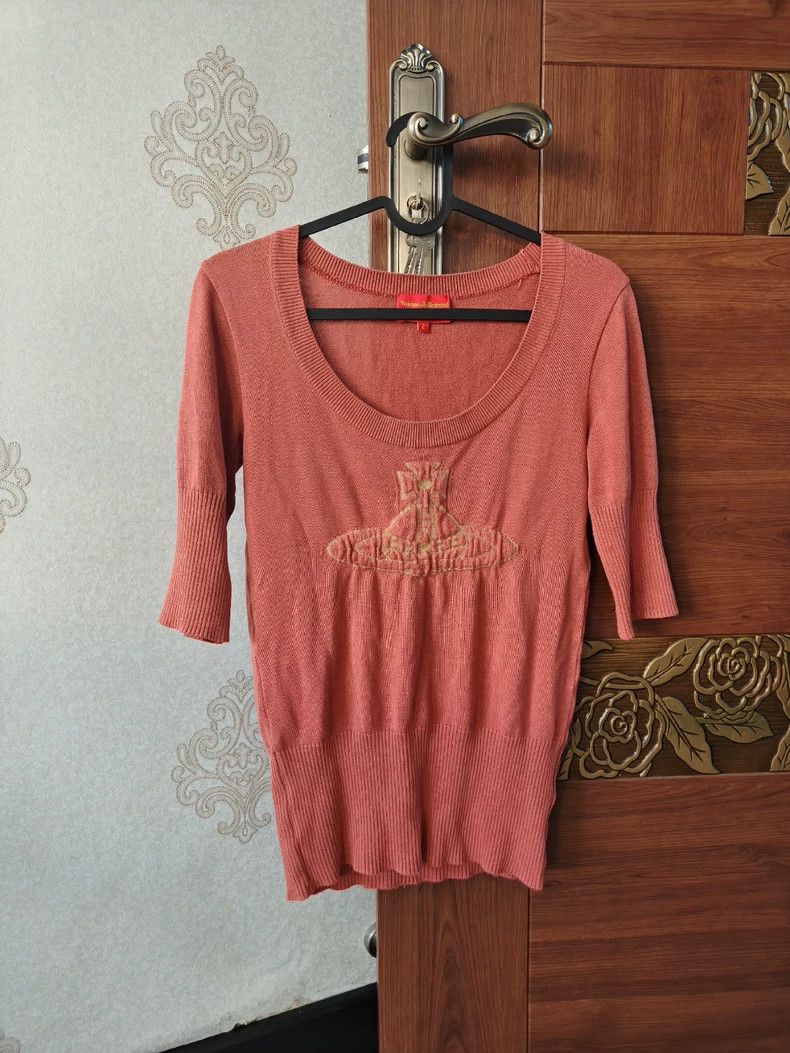 Vivienne Westwood vivienne westwood Saturn knit sweater top Size M / US 6-8 / IT 42-44 - 2 Thumbnail