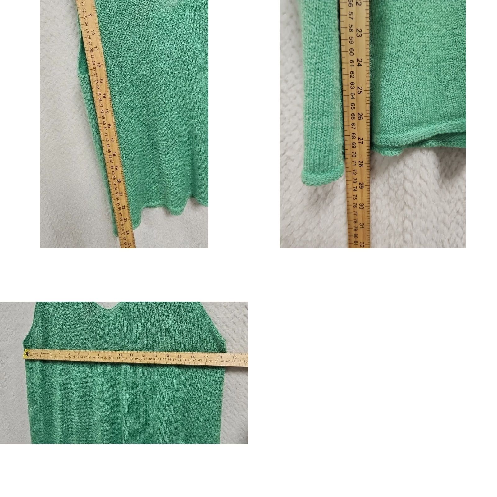 Wrangler VINTAGE Wrangler Retro Knit Tank Top Womens XL Green V-Neck Sleeveless Casual Western Cami Pullover Knit Cami Size XL / US 12-14 / IT 48-50 - 8 Thumbnail