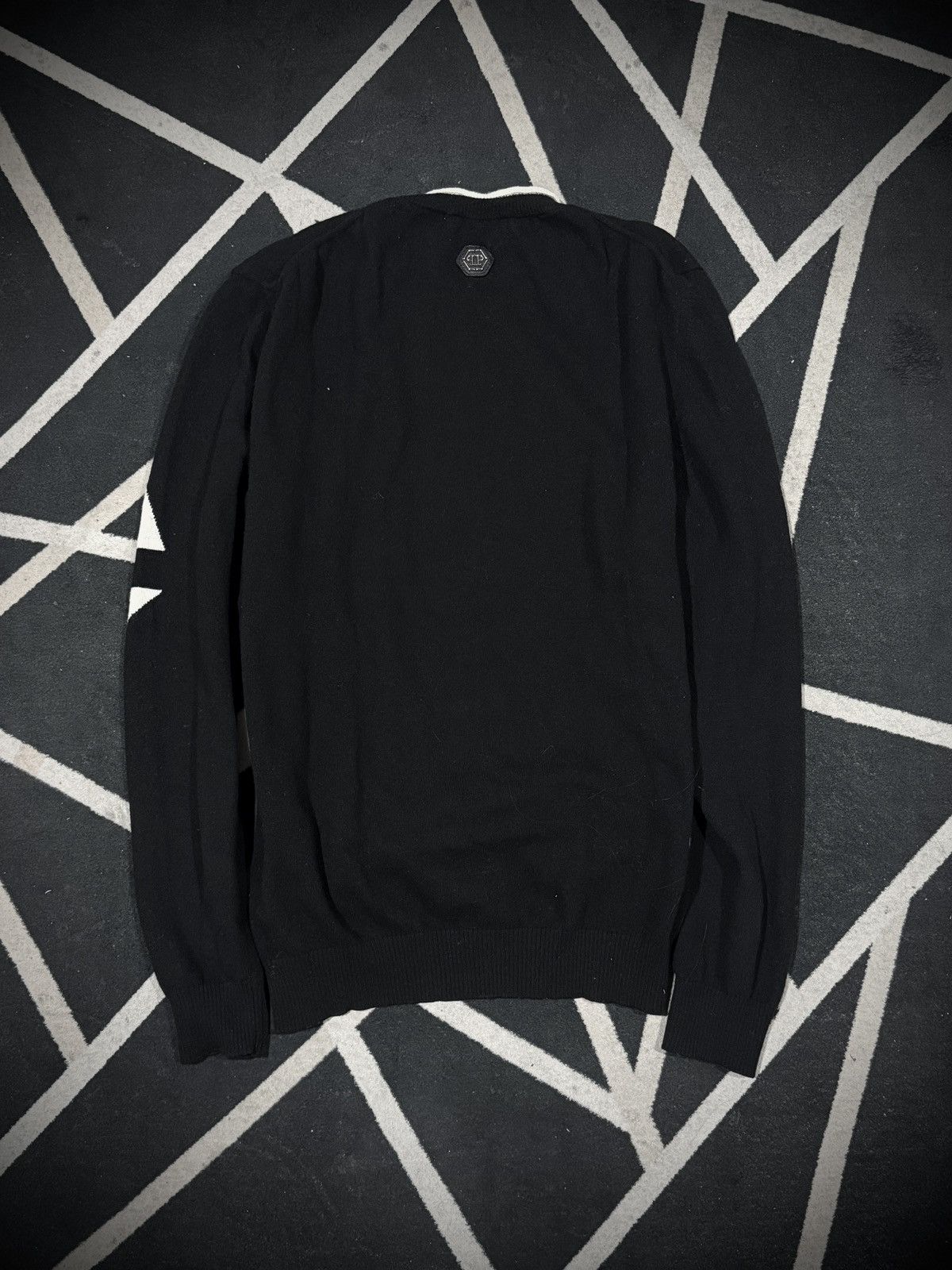 Philipp Plein Phillip Plein Pullover Round Neck Knit Size US XL / EU 56 / 4 - 3 Thumbnail