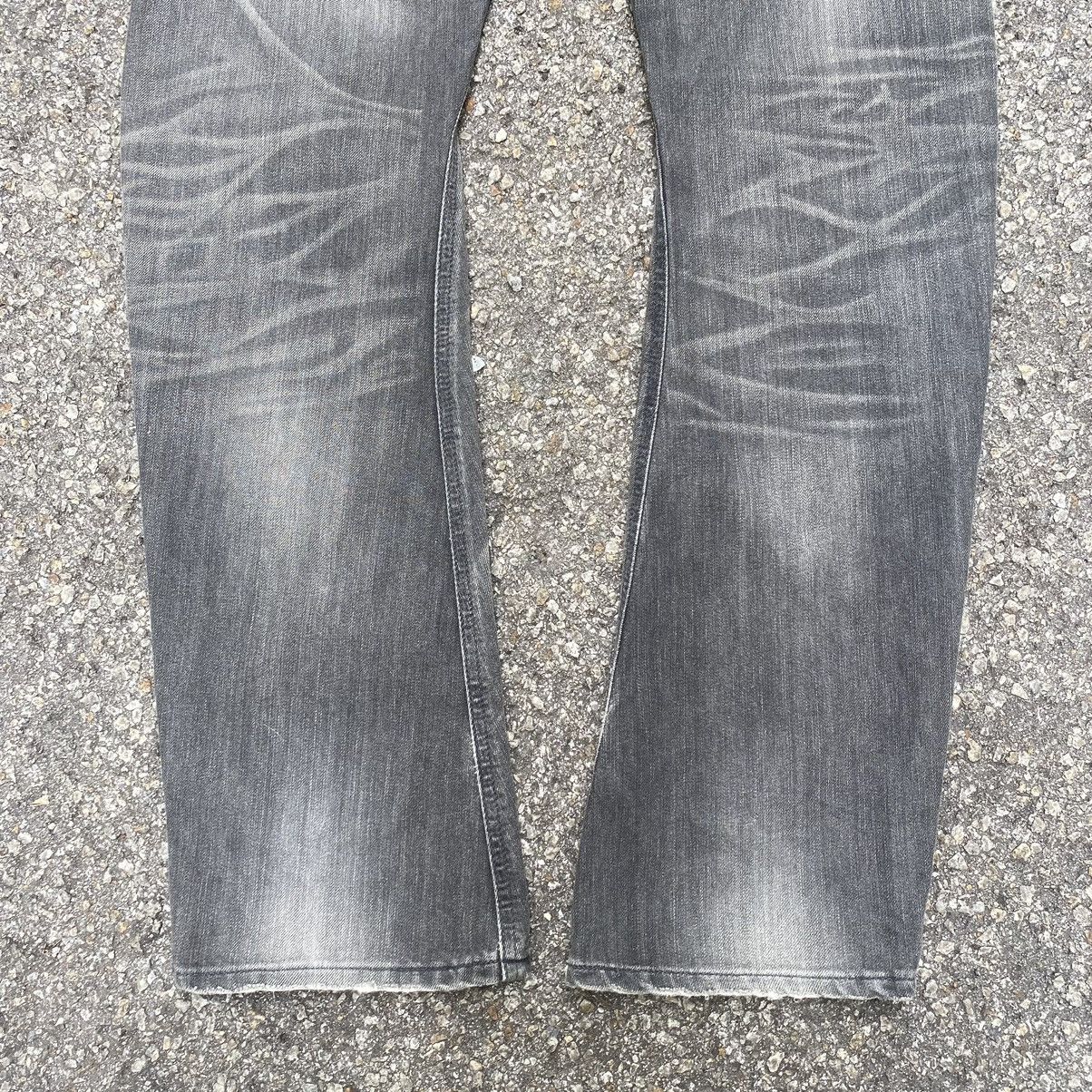 Japanese Brand Edwin E Function Engineered Denim Curved Leg Faded Jeans Size US 29 - 11 Thumbnail