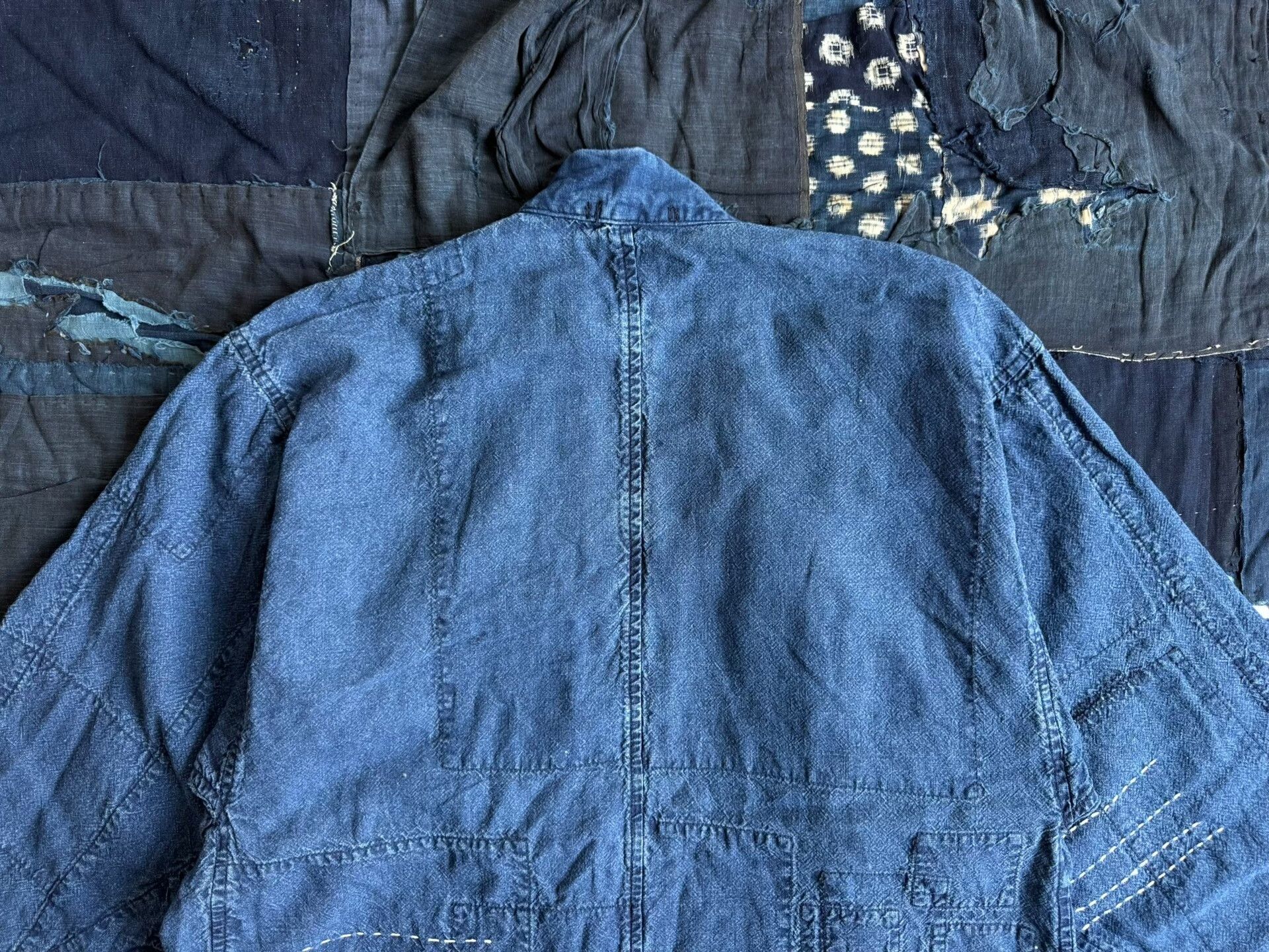Blue Blue Japan Blue Blue Japan Indigo Robe Coat Size US M / EU 48-50 / 2 - 7 Thumbnail