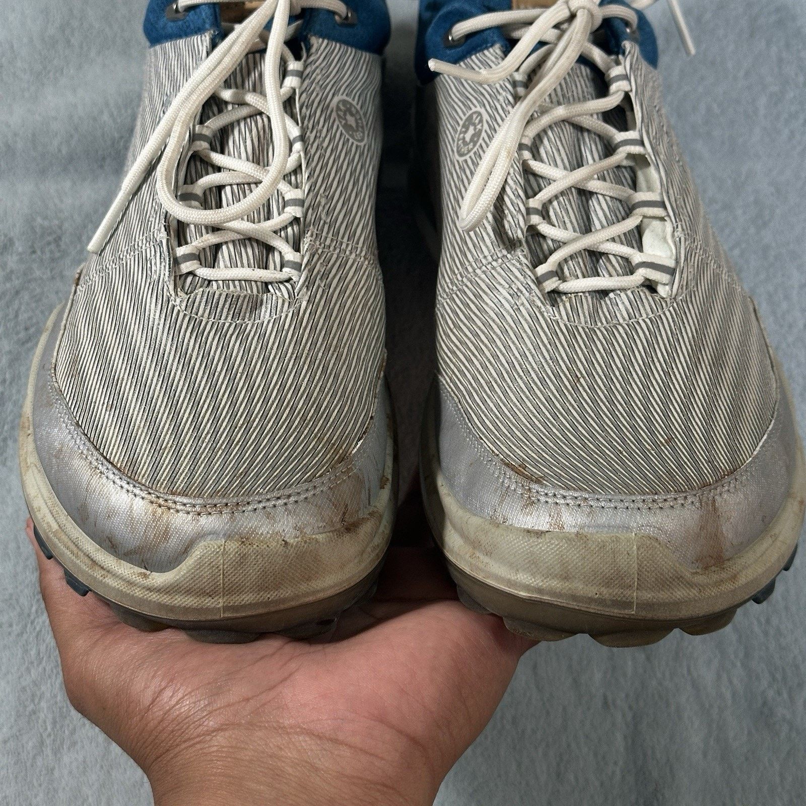 Ecco ECCO Biom Hybrid 3 Golf Shoes Mens 10 Preppy GoreTex Leather Size US 10 / EU 43 - 6 Thumbnail