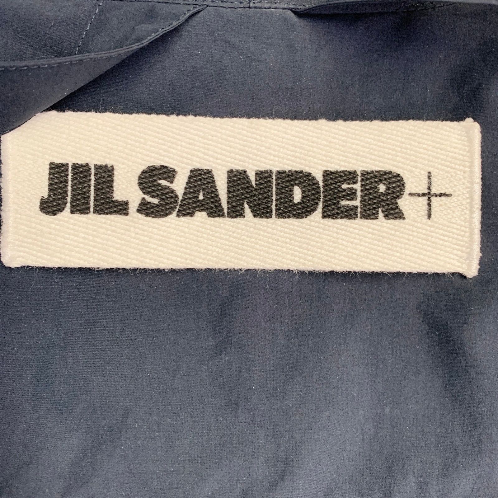 Jil Sander JIL SANDER Size XS Navy Polyester Hooded Zip Up Coat Size XS / US 0-2 / IT 36-38 - 9 Thumbnail