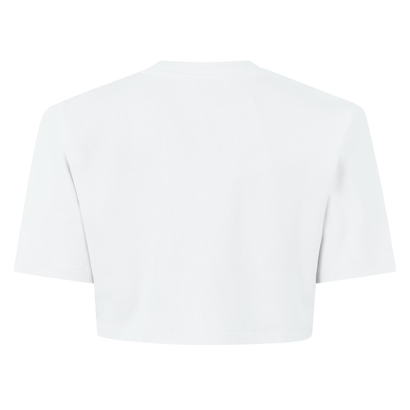 Off-White o1g2r1mq1224 Cropped T-Shirts in White Size S / US 4 / IT 40 - 2 Thumbnail