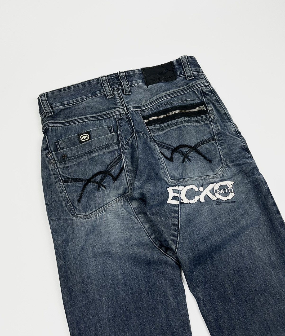 Ecko Unltd. Vintage Y2k Ecko Unltd. jeans rare denim rap pants 90s Size US 32 / EU 48 - 4 Thumbnail