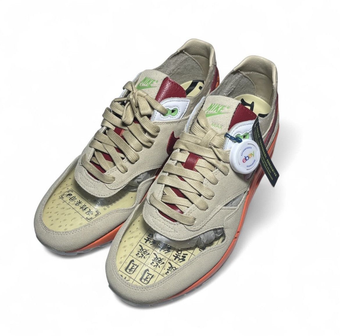 Nike Nike air max 1/clot Kiss of death 2021 Size US 10.5 / EU 43-44 - 1 Thumbnail