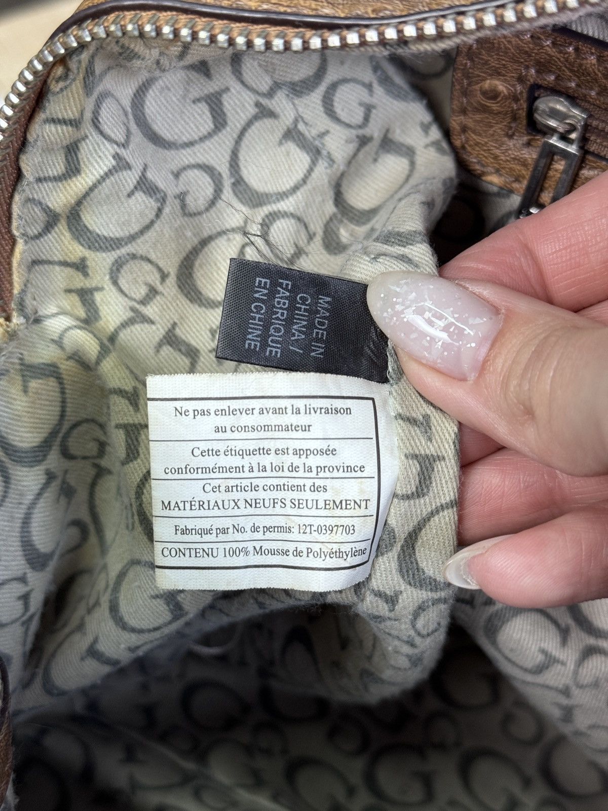 Guess Vintage Guess 90s Y2K Shoulder Bag Size ONE SIZE - 15 Thumbnail