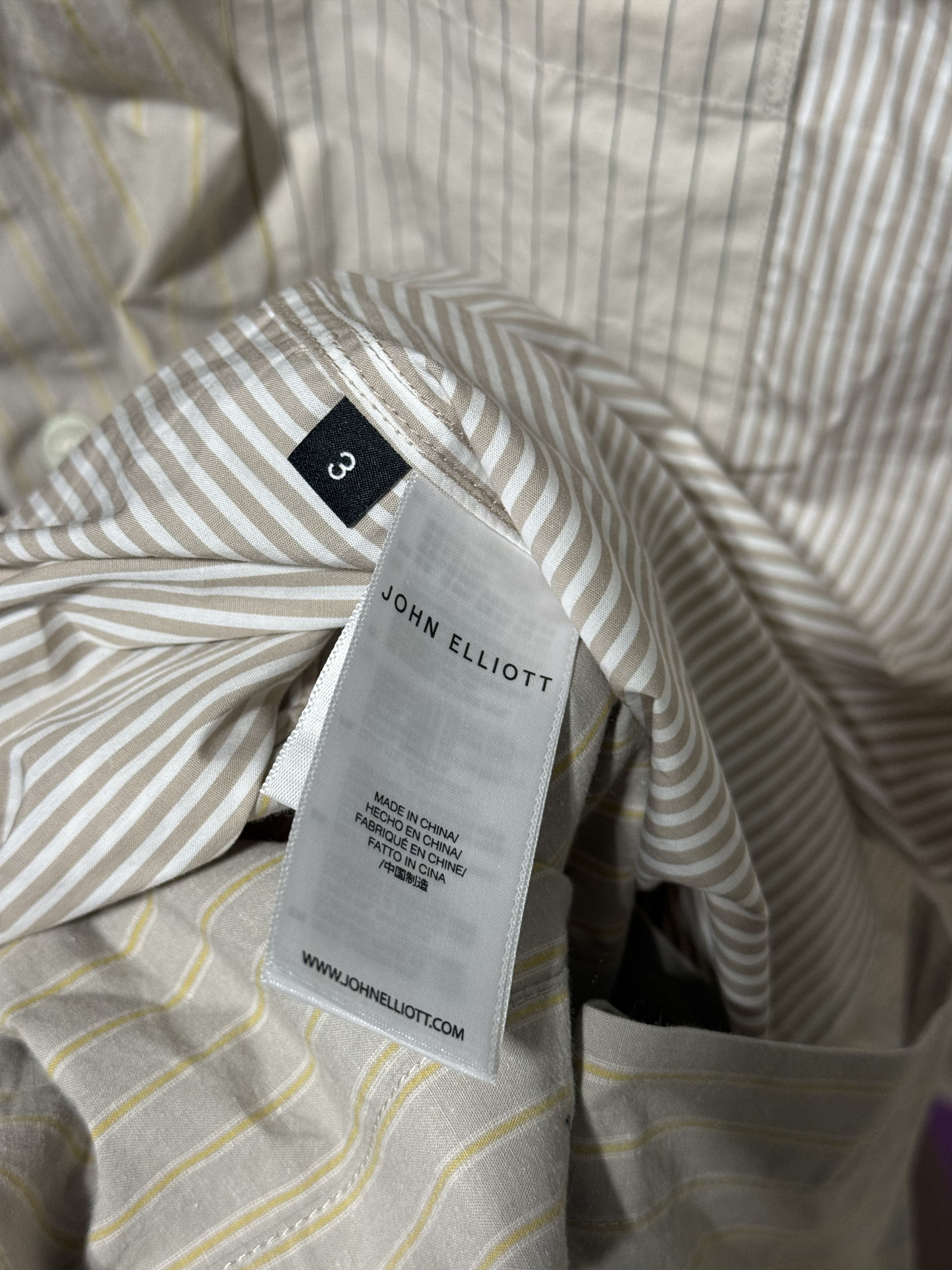 John Elliott John Elliott Paneled Cloak Shirt Size US L / EU 52-54 / 3 - 4 Thumbnail
