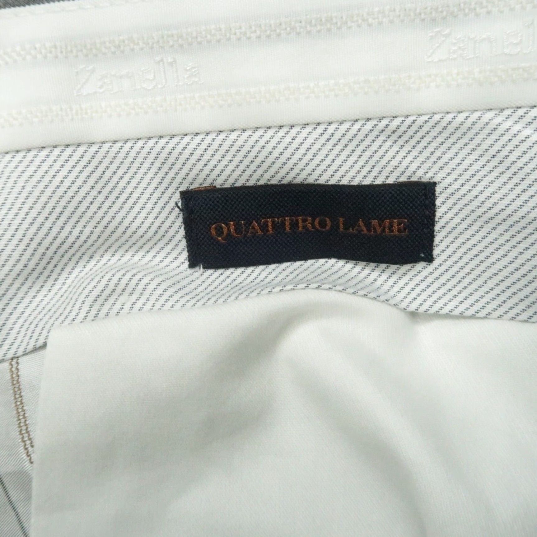 Zanella Zanella Pants Mens 46x22 Gray Wool Dress Pants NWT Regular Straight 46 in Inseam 22 in Italy Belt Loops Front Flat Front NWT Mens Pants Size US 30 / EU 46 - 7 Thumbnail