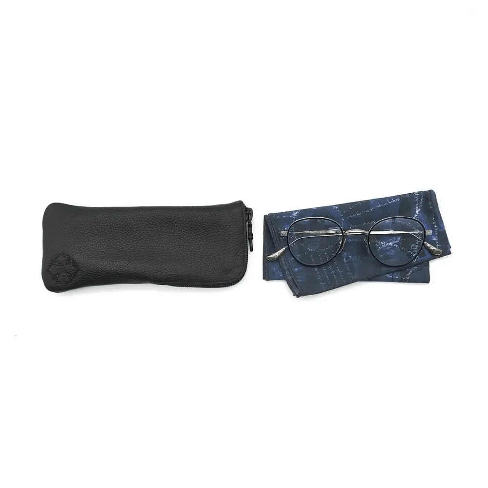 Chrome Hearts Chrome Hearts BONE PRONE IV BK/SS Glasses Frame Size ONE SIZE - 5 Thumbnail