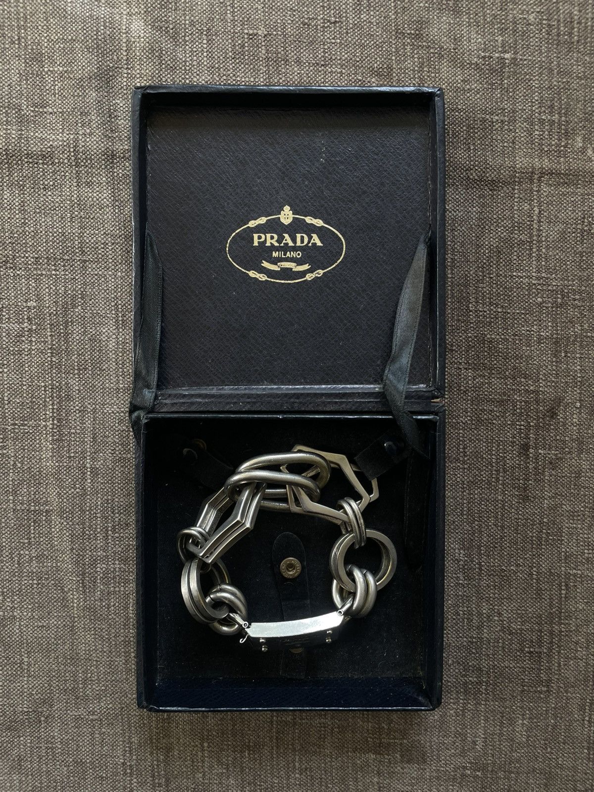 Prada Geometrical punk bracelet Size ONE SIZE - 6 Thumbnail
