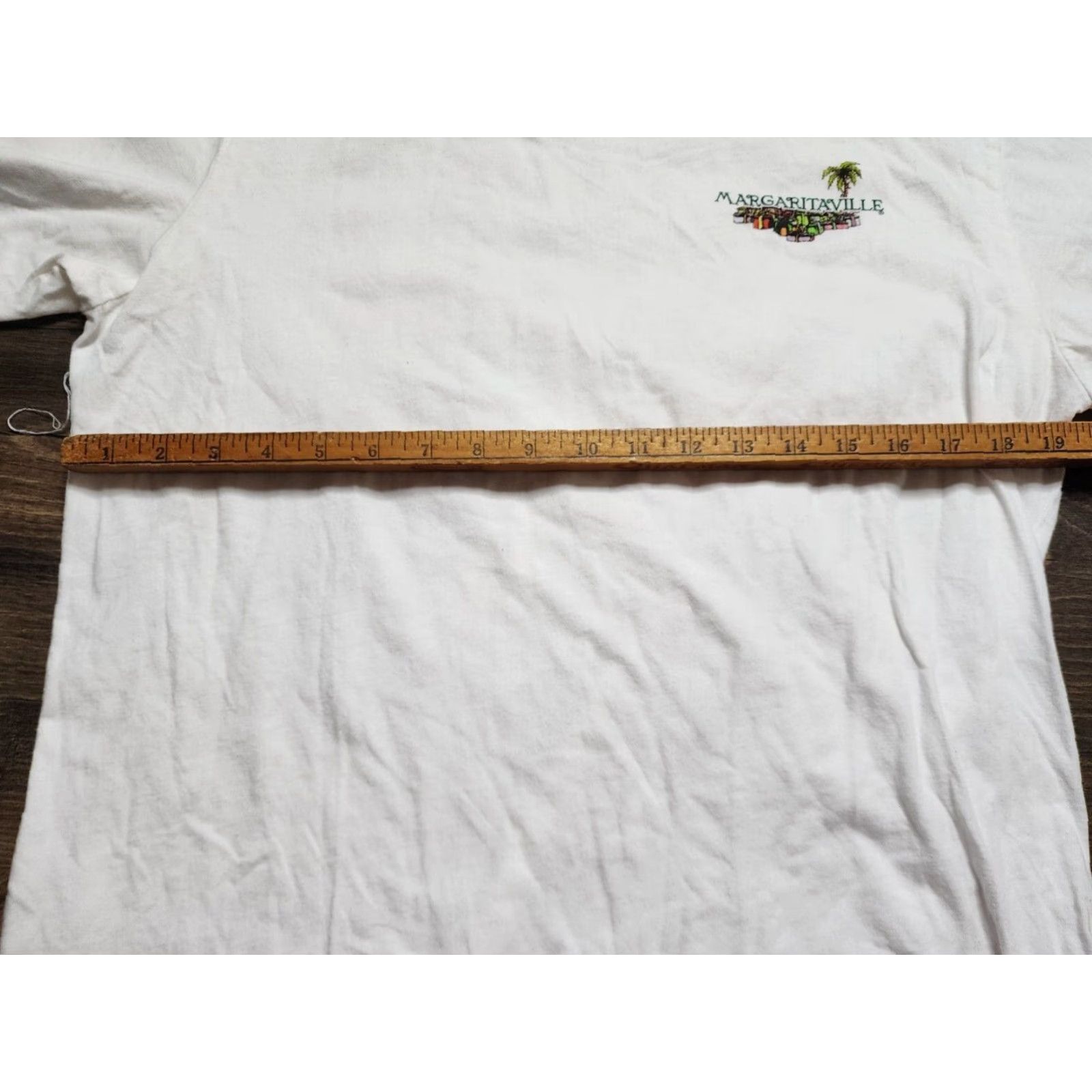 Vintage Margaritaville Graphic T Shirt Mens Large Ivory Holiday Parrot Design Crew Neck Short Sleeve 100% Cotton Unisex Adults Size US L / EU 52-54 / 3 - 2 Thumbnail