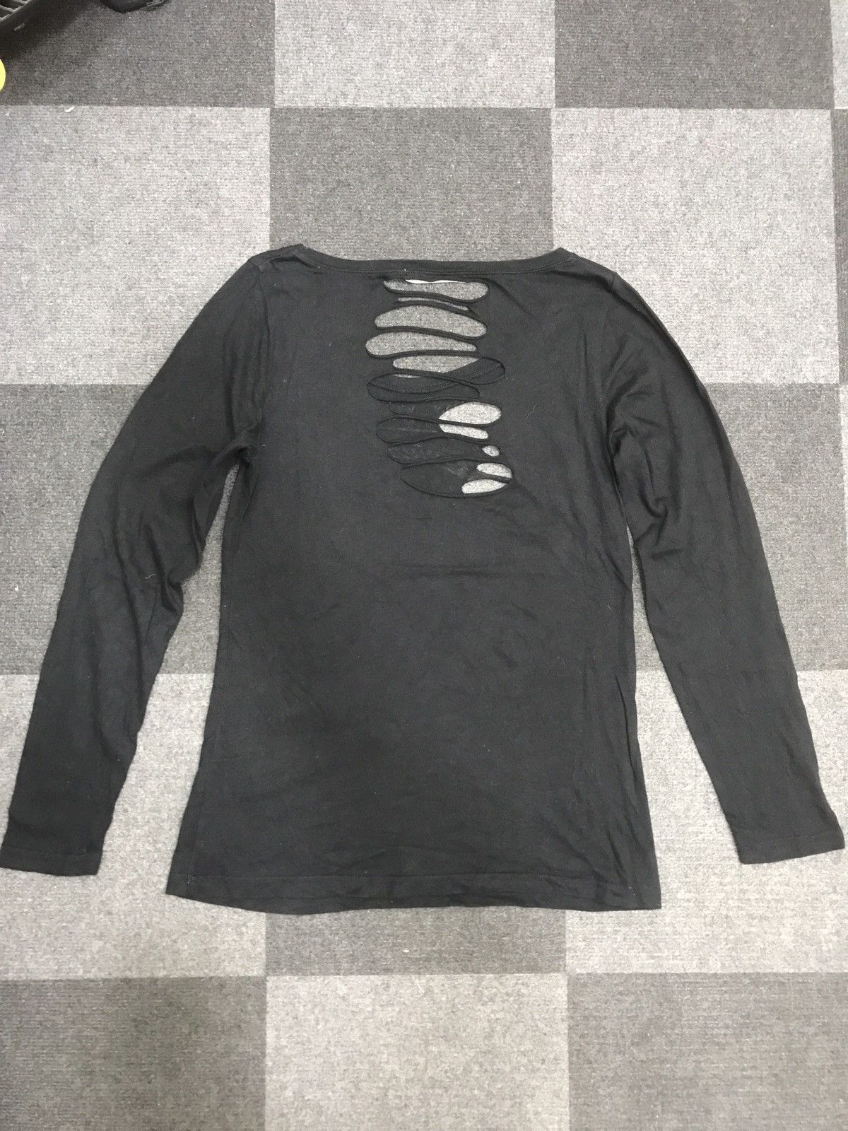 Japanese Brand 💥PUNK💥Dig Deep Distressed Streetwear Shirt Size M / US 6-8 / IT 42-44 - 2 Thumbnail