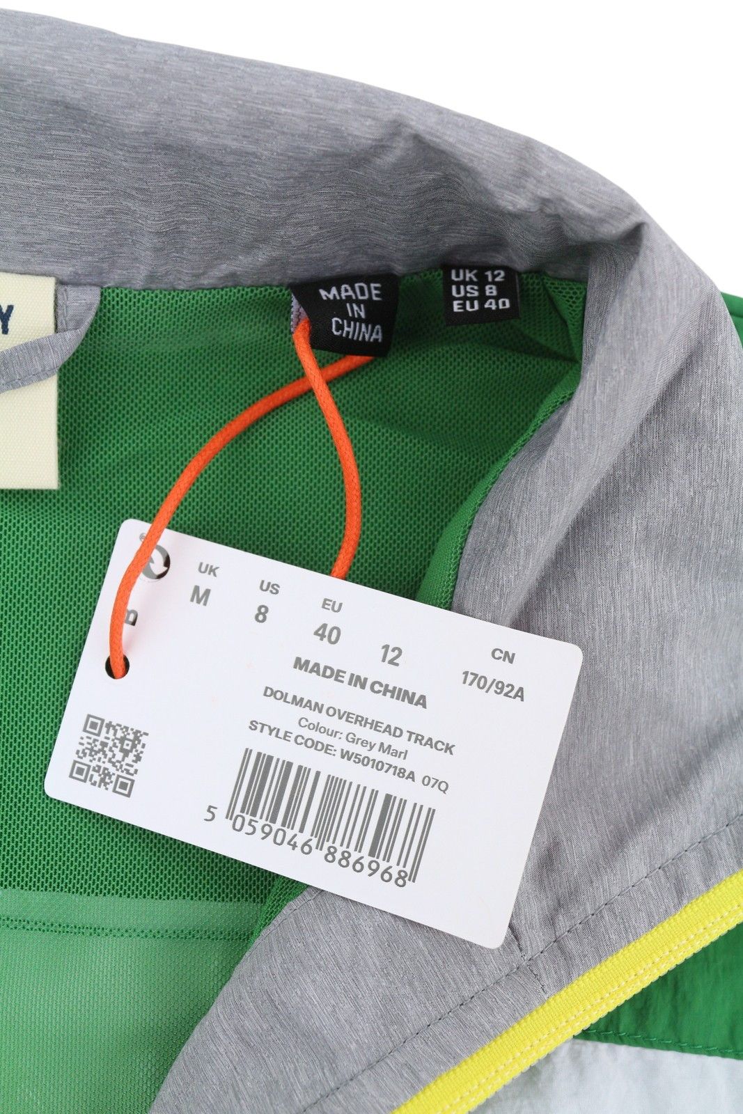 Superdry DOLMAN TRACK M Grey Marl Half Zip 87999 Size M / US 6-8 / IT 42-44 - 11 Thumbnail