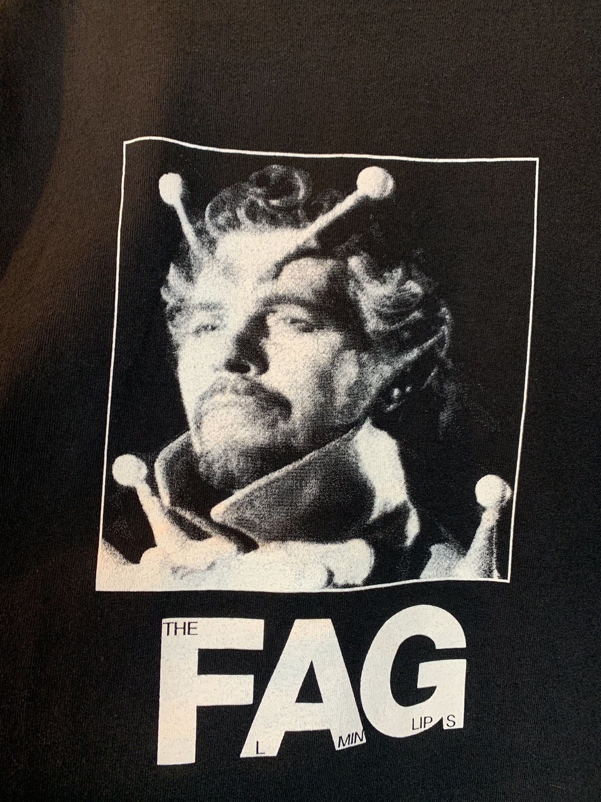 Band Tees *RARE* Vintage The Flaming Lips Acid / Fag Band Art T-Shirt Size US L / EU 52-54 / 3 - 3 Thumbnail