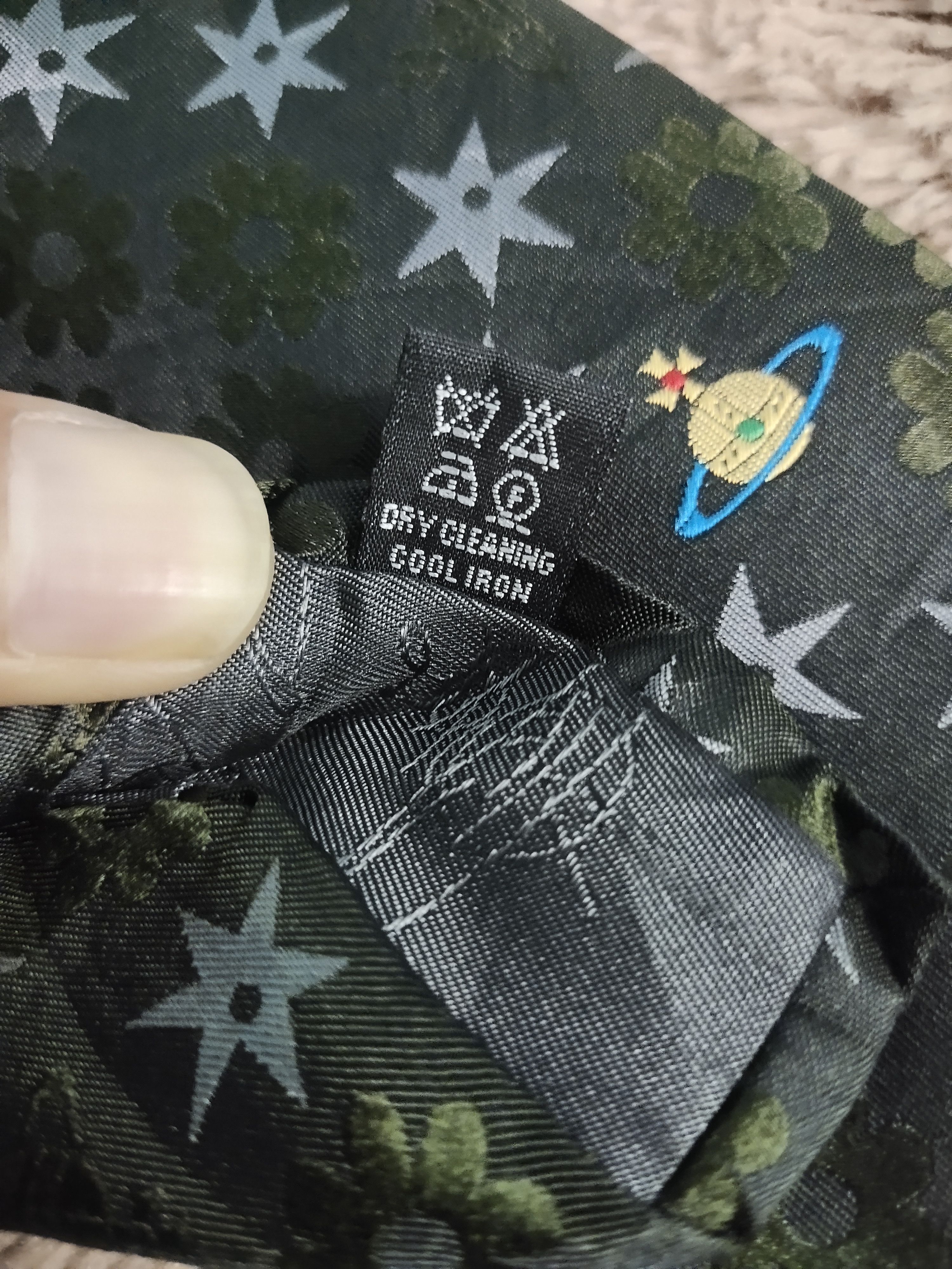 Vivienne Westwood Vivienne Westwood Silk Tie Star Logo Size ONE SIZE - 4 Thumbnail