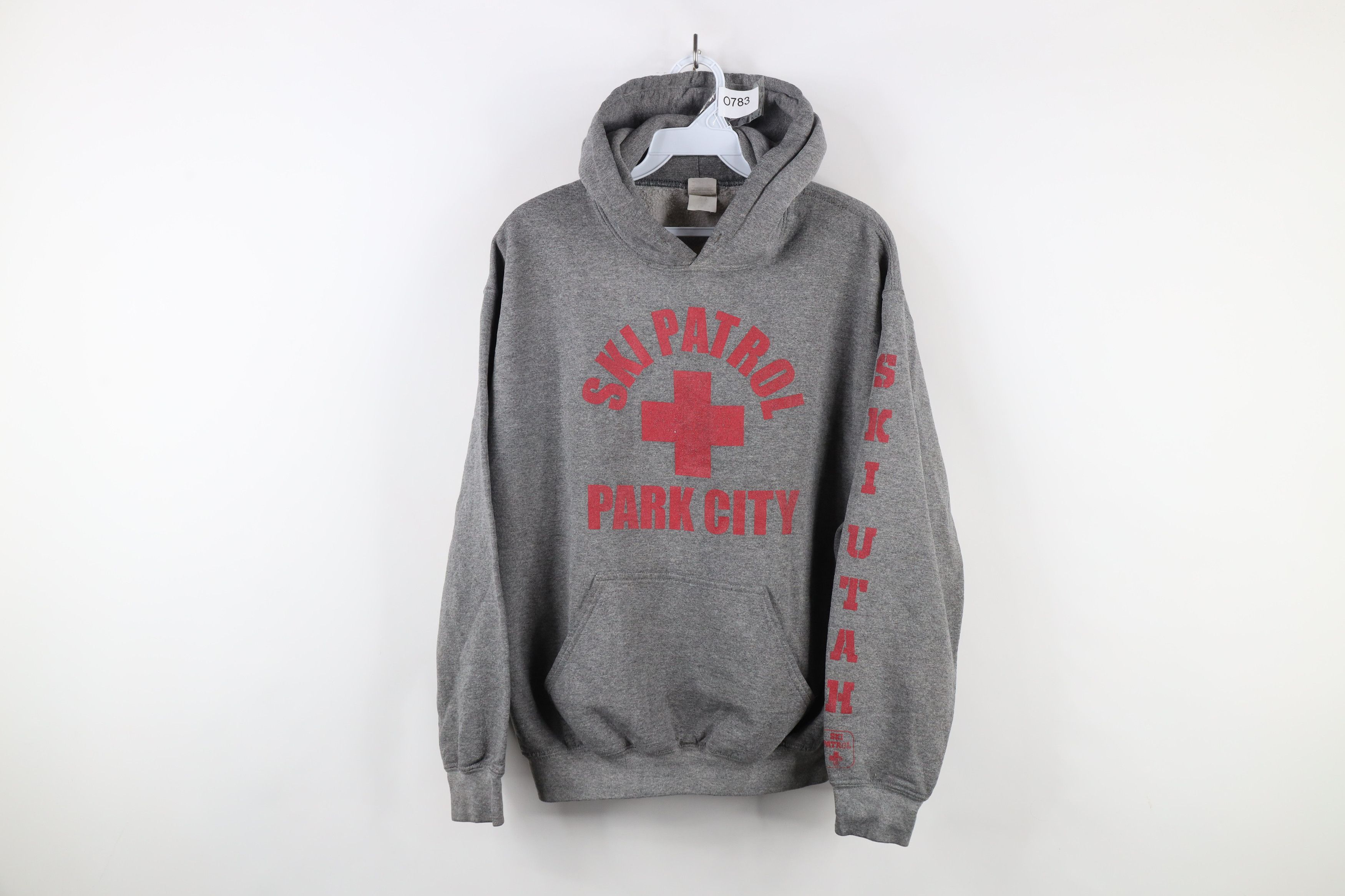Vintage Vintage Streetwear Patrol Park City Utah Hoodie Sweatshirt Size US M / EU 48-50 / 2 - 1 Thumbnail