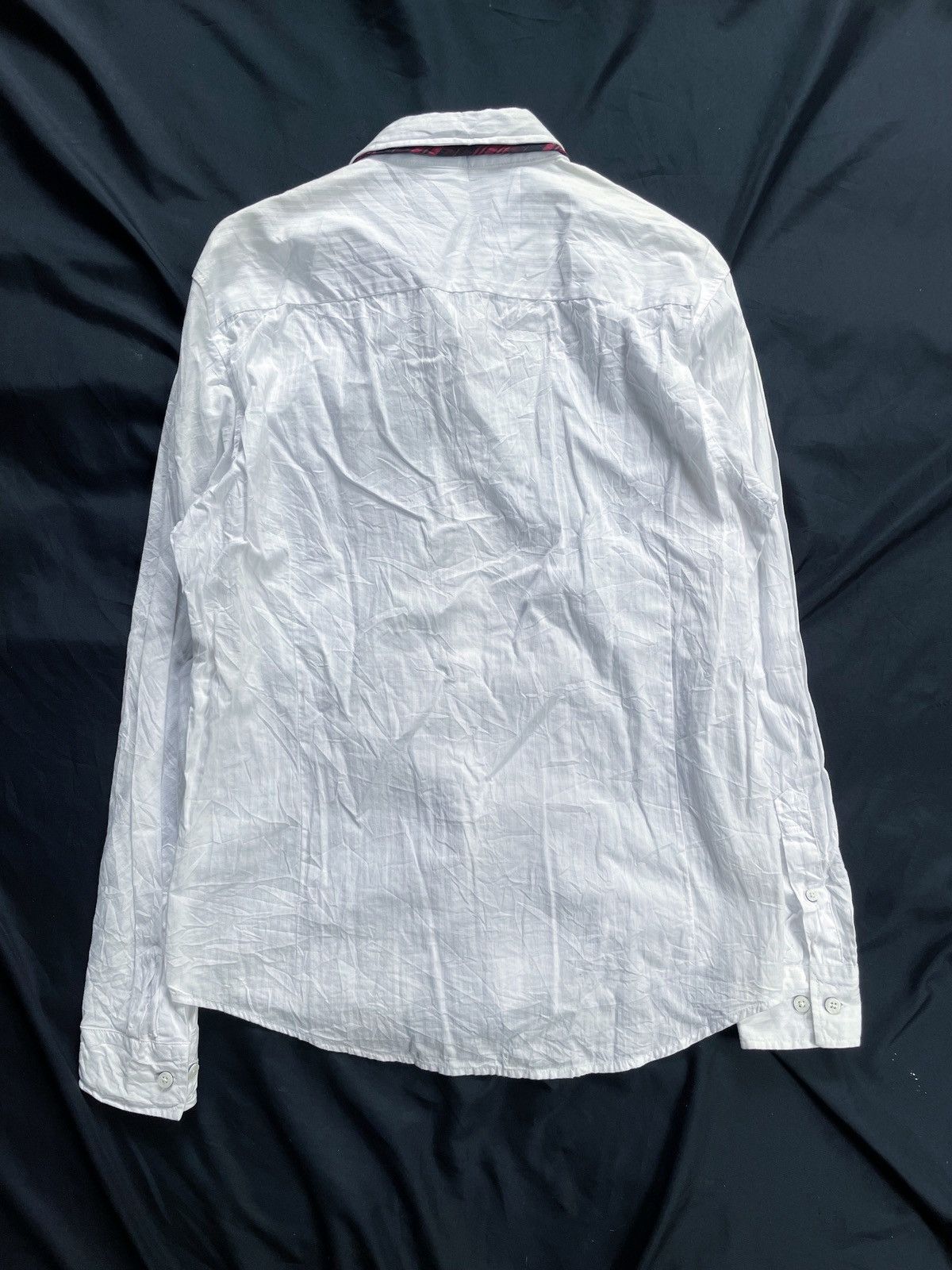 semanticdesign SEMANTIC DESIGN CASUAL WHITE BUTTON DOWN SHIRT Size US M / EU 48-50 / 2 - 9 Thumbnail