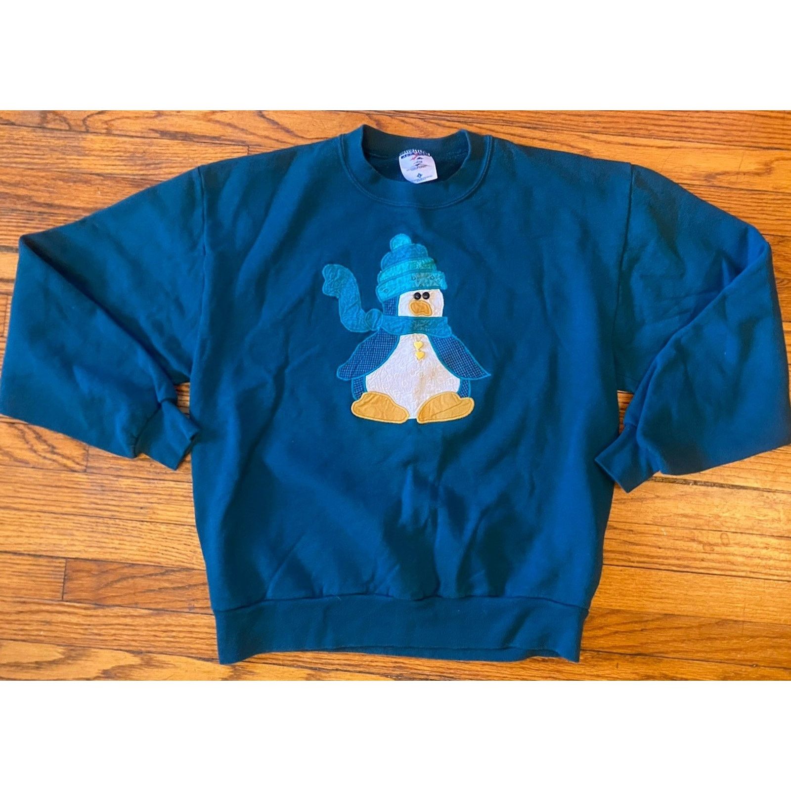 Jerzees Vintage Jerzees USA Penguin Sweatshirt Women’s Large Men’s Size L / US 10 / IT 46 - 1 Thumbnail