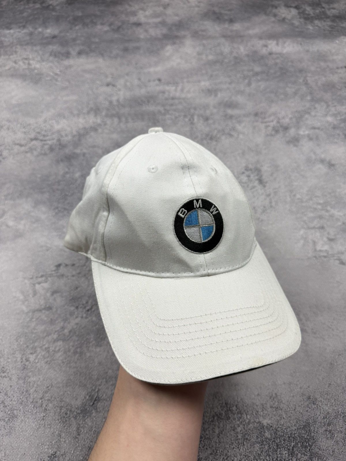 BMW Vintage BMW Racing Cap Hat Size ONE SIZE - 3 Thumbnail