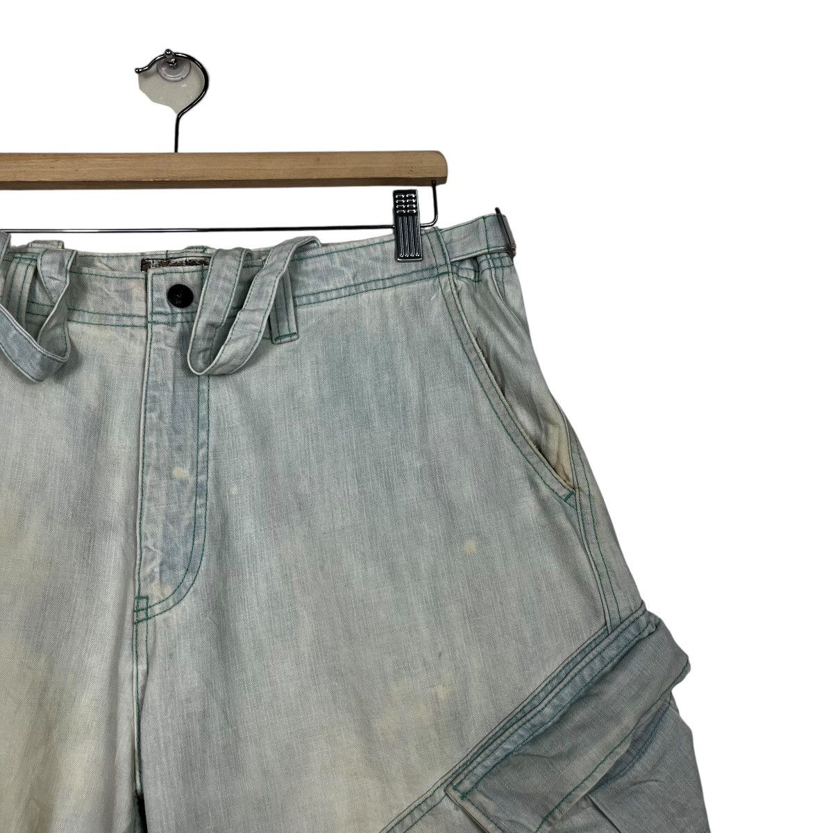 Japanese Brand Vintage Balance Wear Design Short Denim Size US 34 / EU 50 - 5 Thumbnail